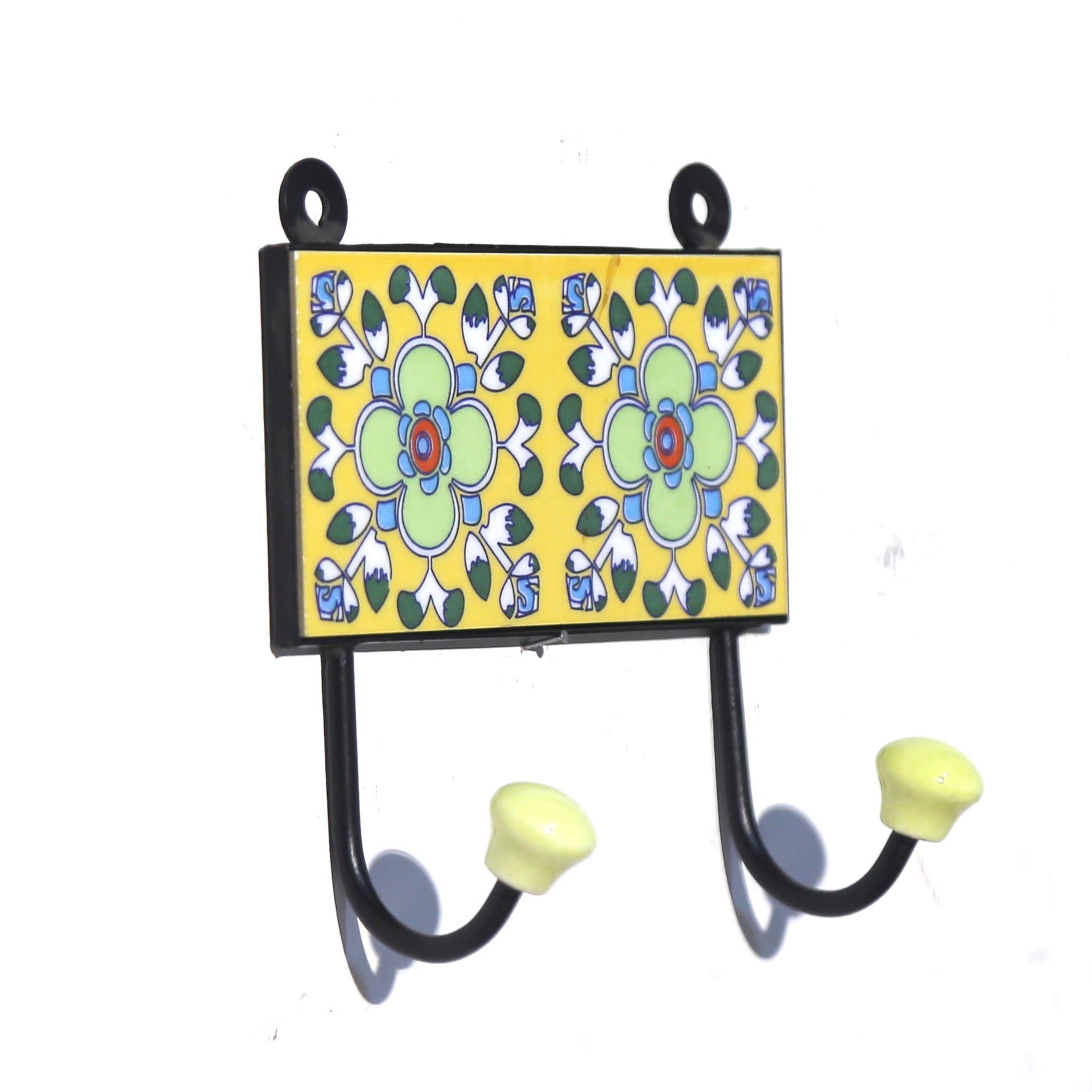 3 by 6 Tile Hook with Metallic Frame Hook