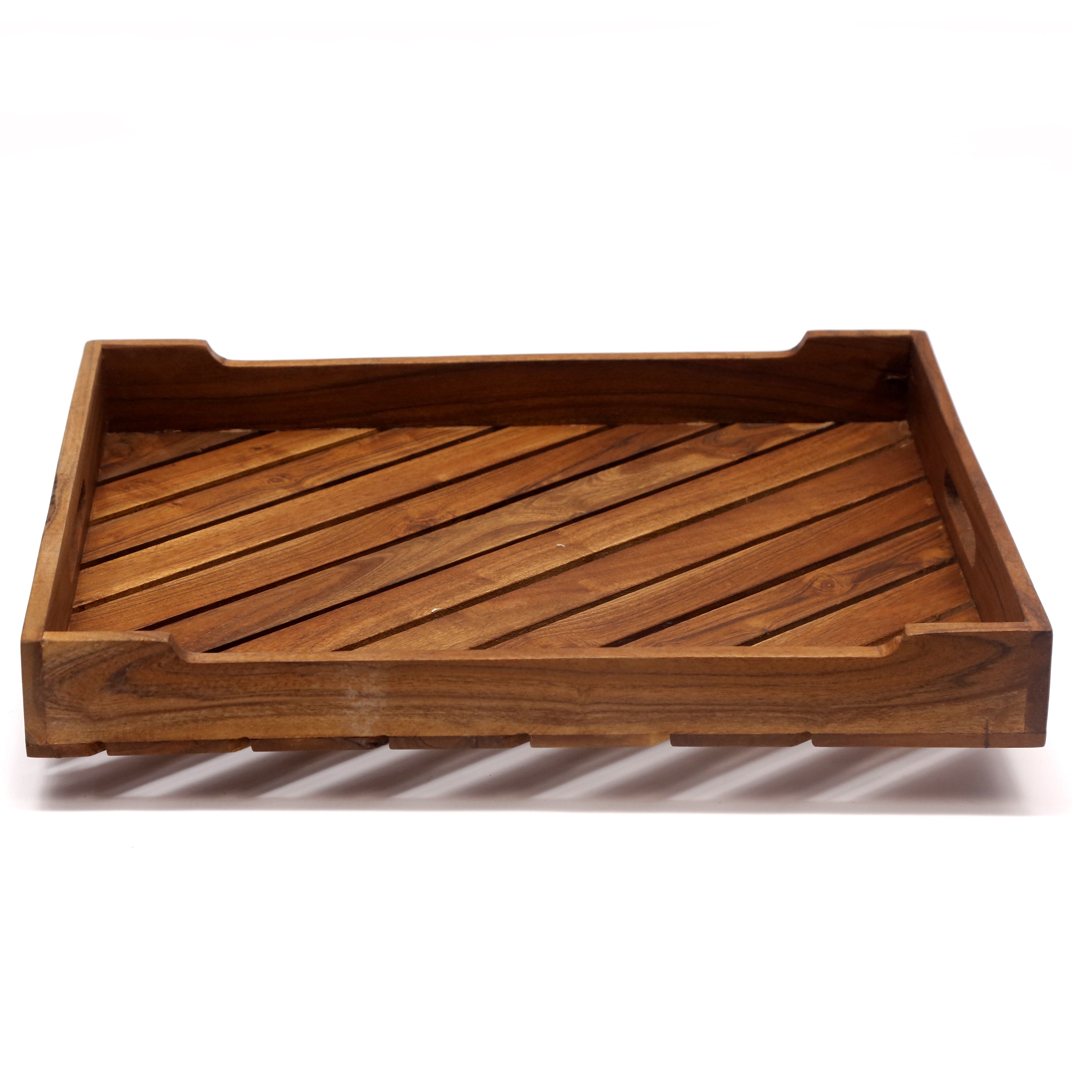 Contemporary Wooden Tray Set Tray