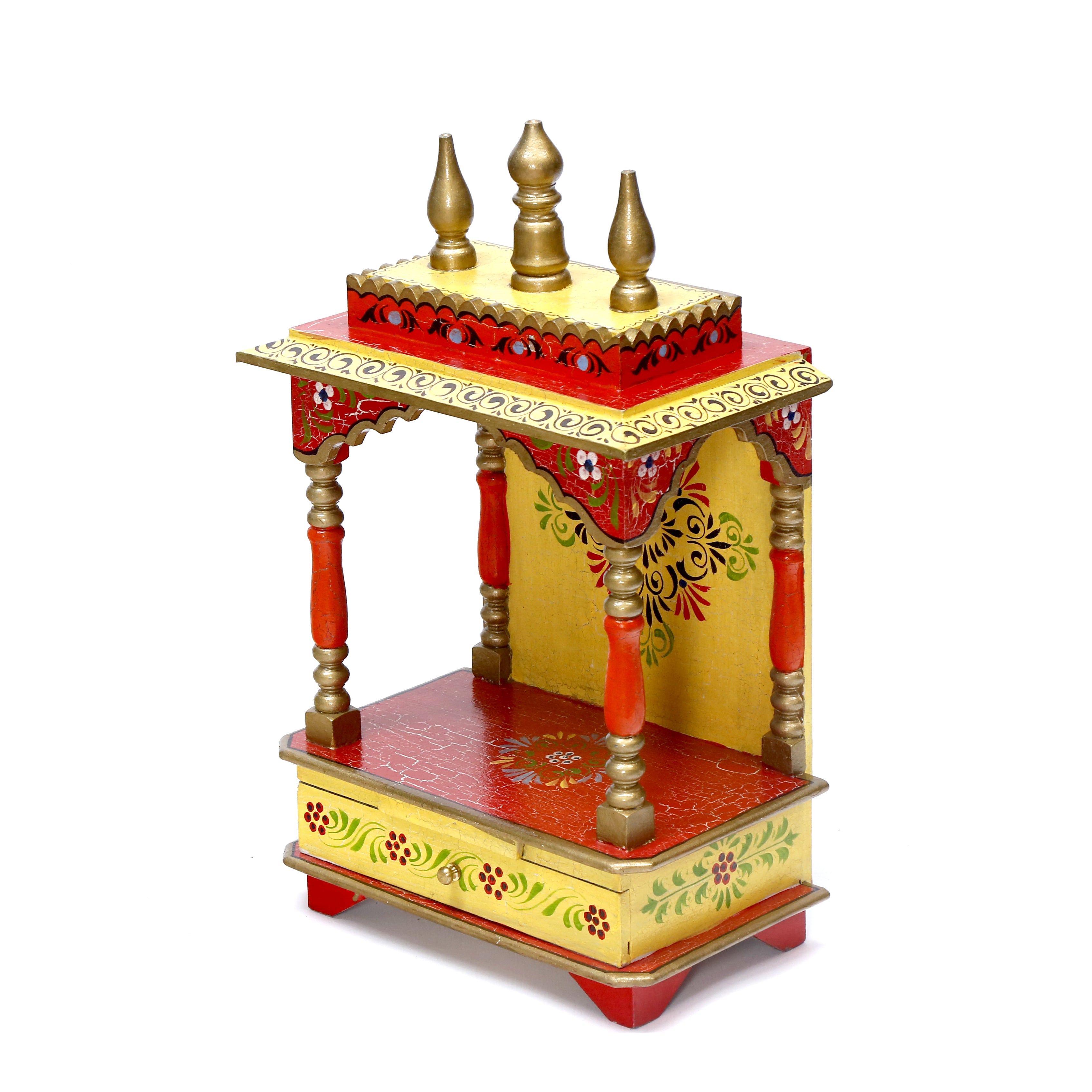Colorful Wooden Royal Temple Temple