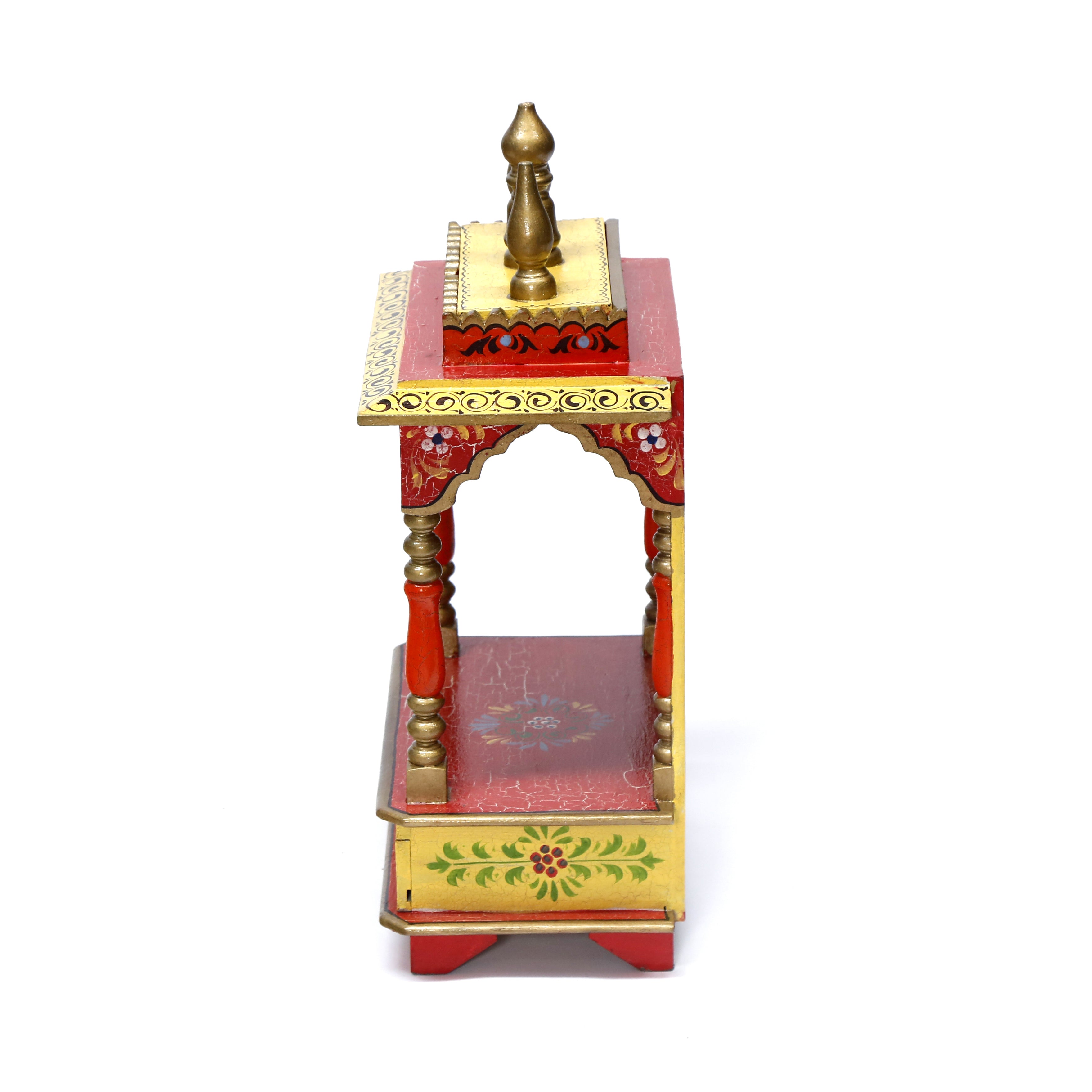 Colorful Wooden Royal Temple Temple