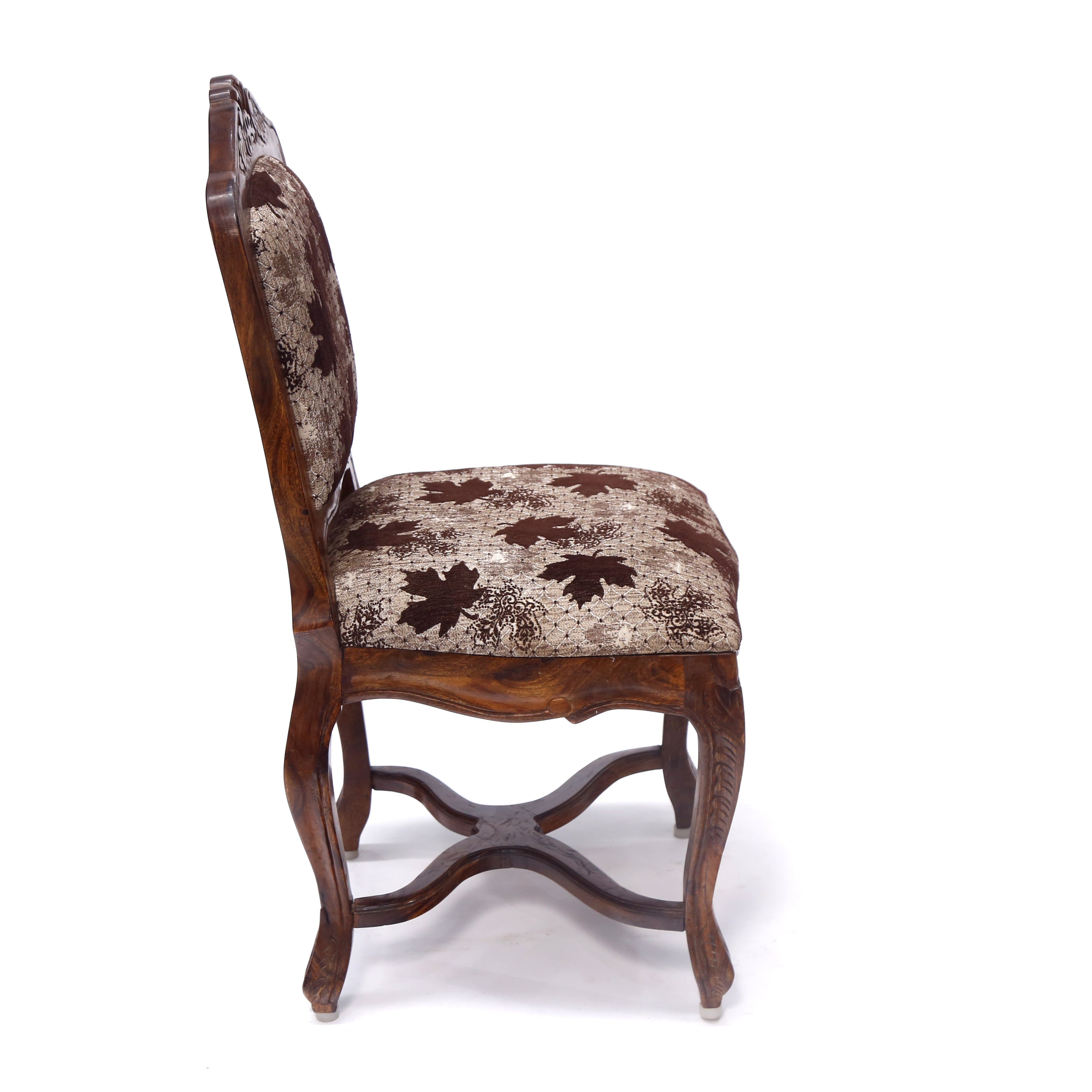 (Set of 2) Natural Tone Royal Chair Dining Chair