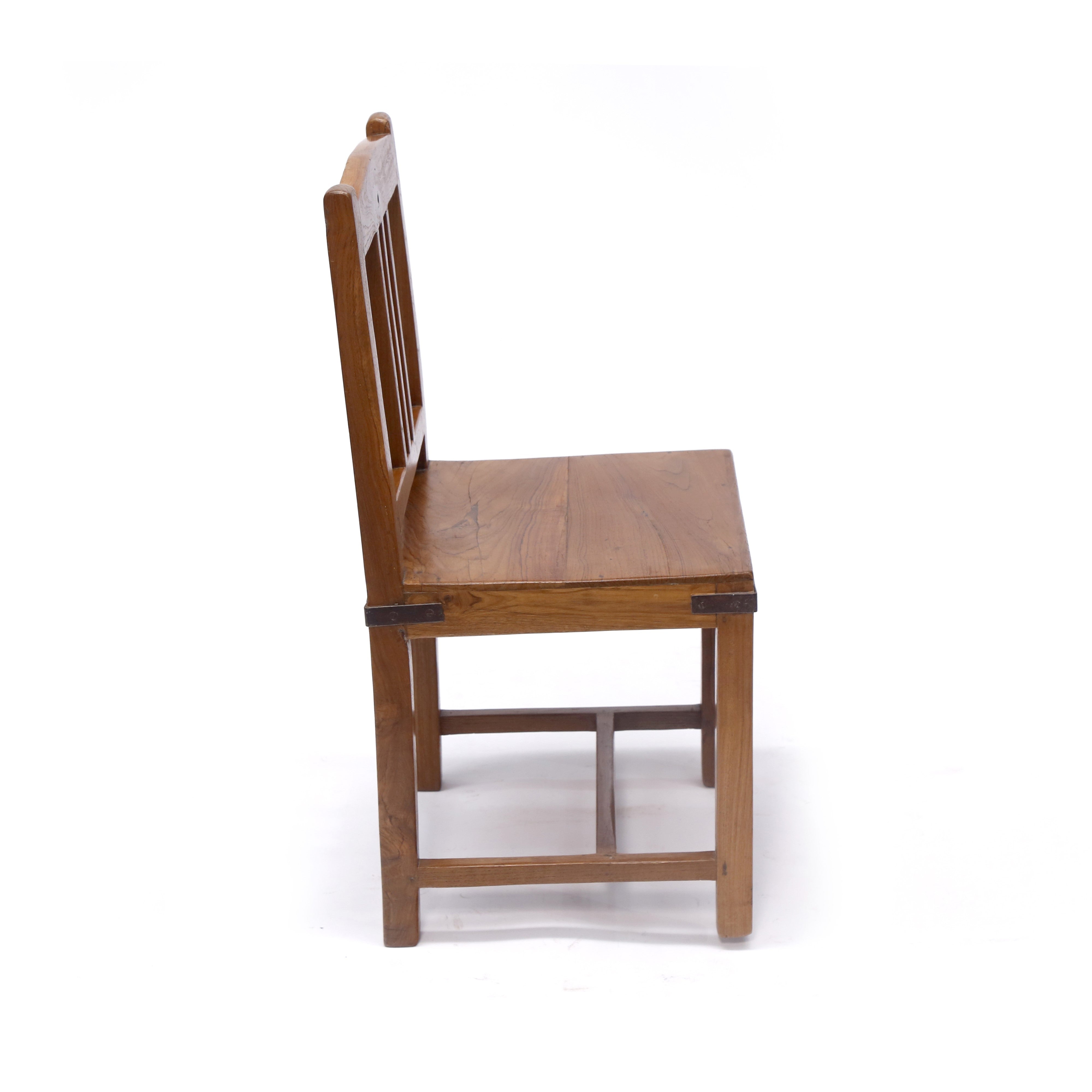 (Set of 2) Low Height Teak Chair Dining Chair