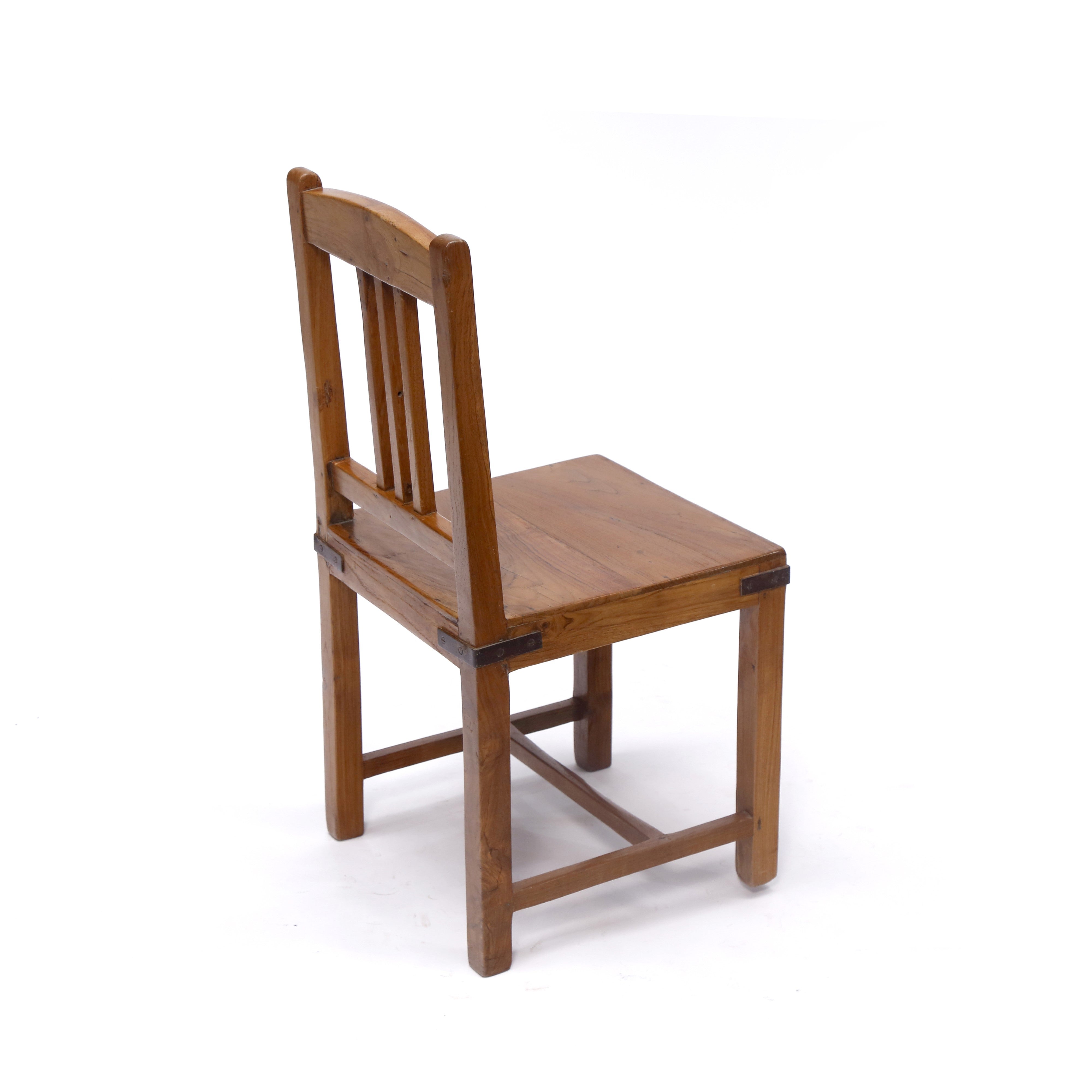 (Set of 2) Low Height Teak Chair Dining Chair