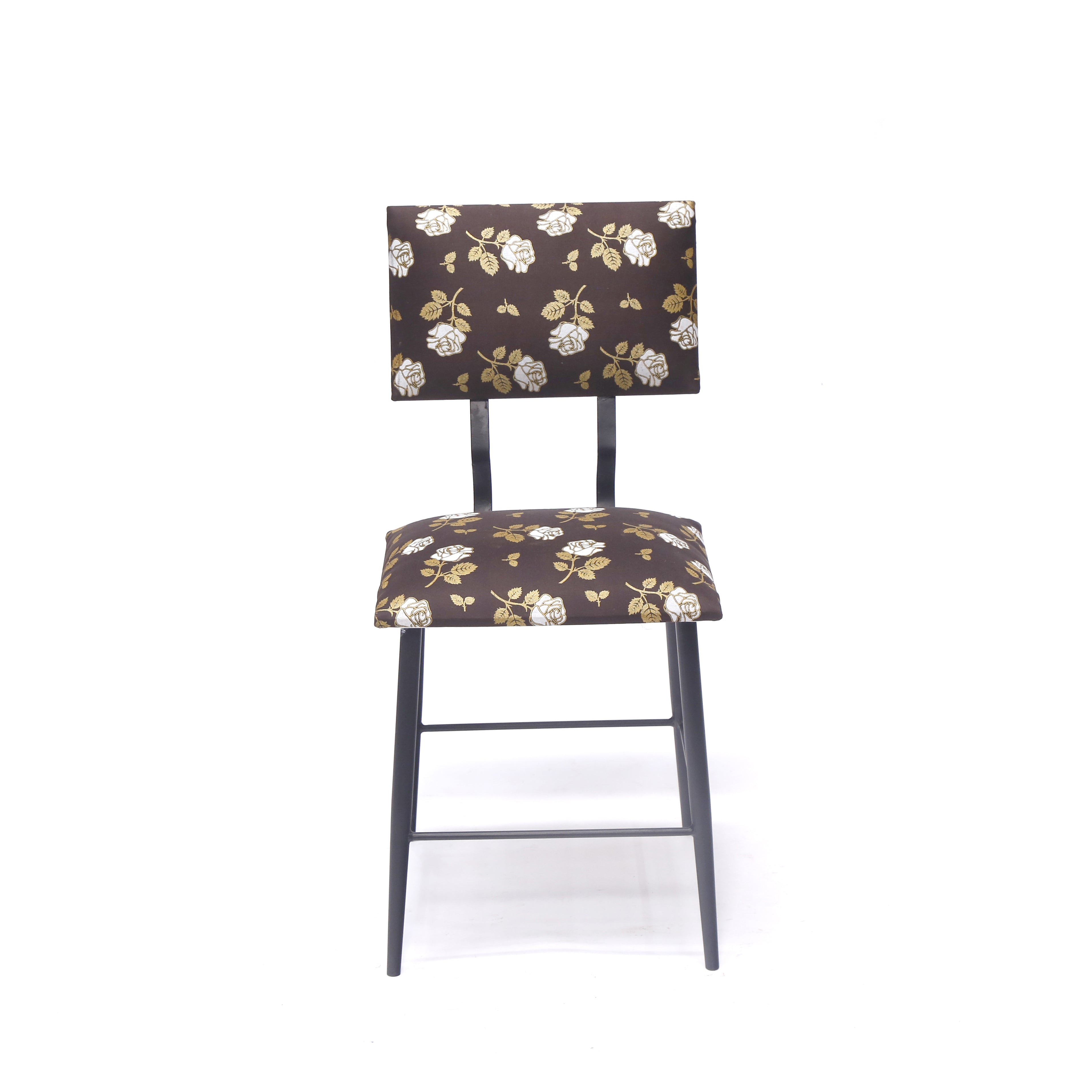 (Set of 2) Metal Upholstery Chair Dining Chair