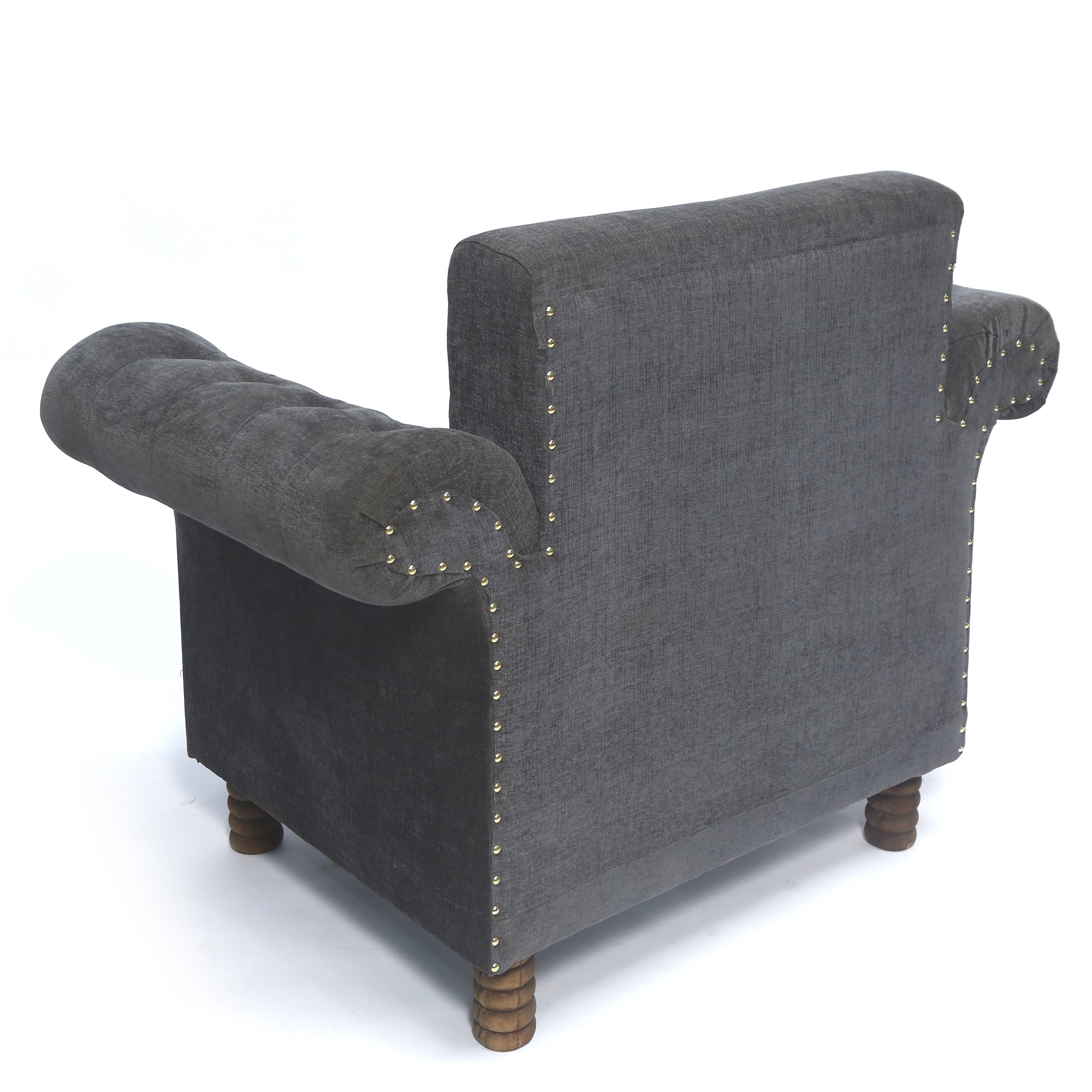 Upholstered Royal Curve single Seater Sofa Sofa