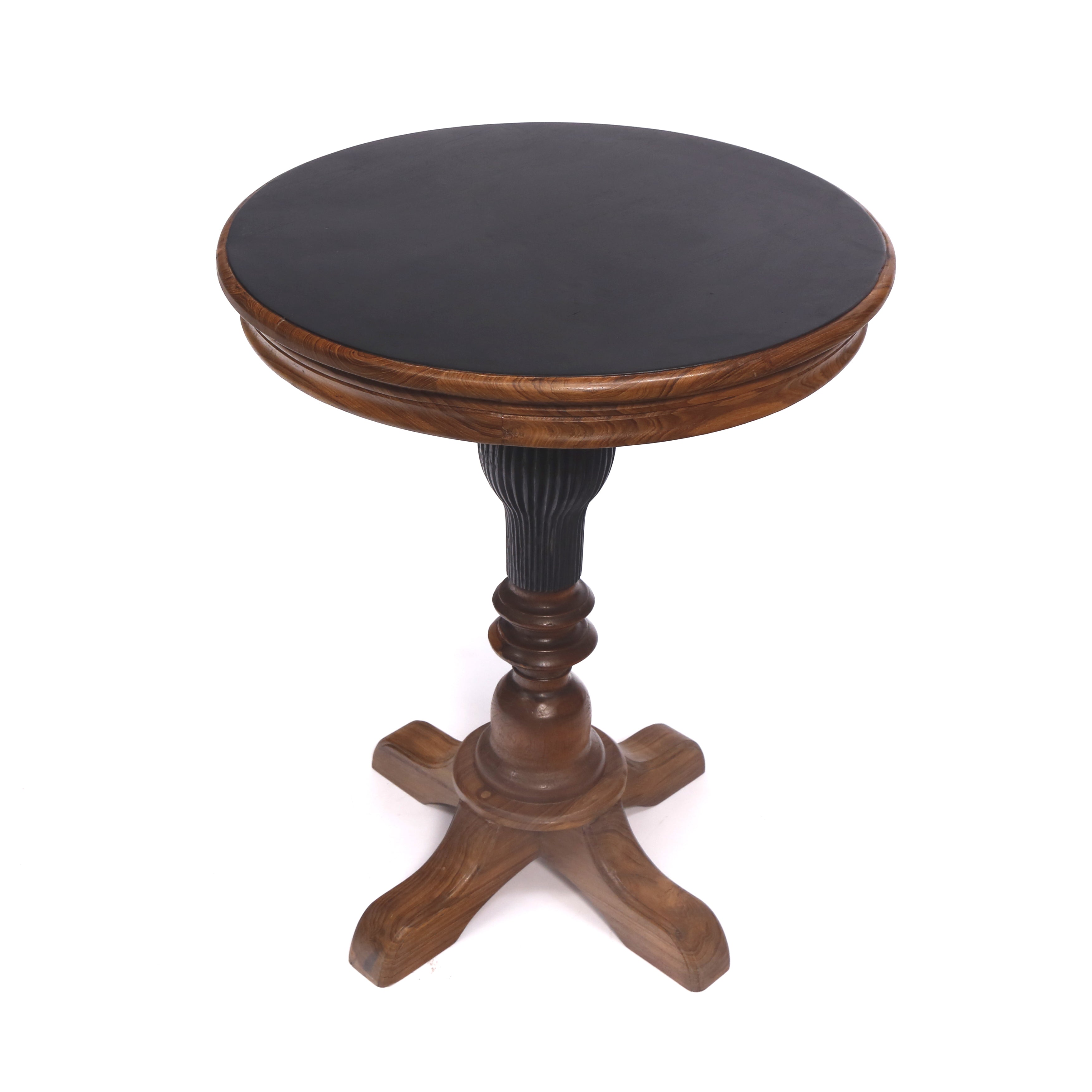 Black Rounded Kitchen Table Dining Table