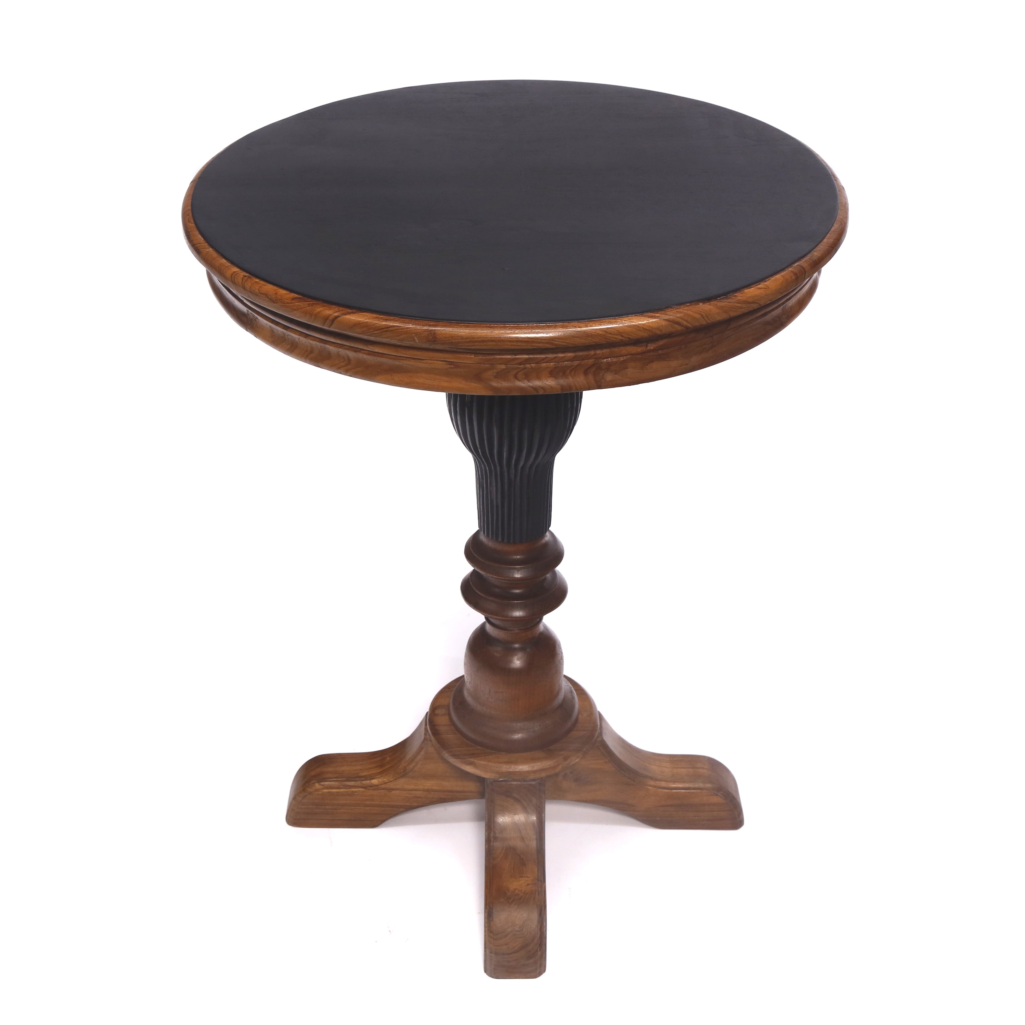 Black Rounded Kitchen Table Dining Table