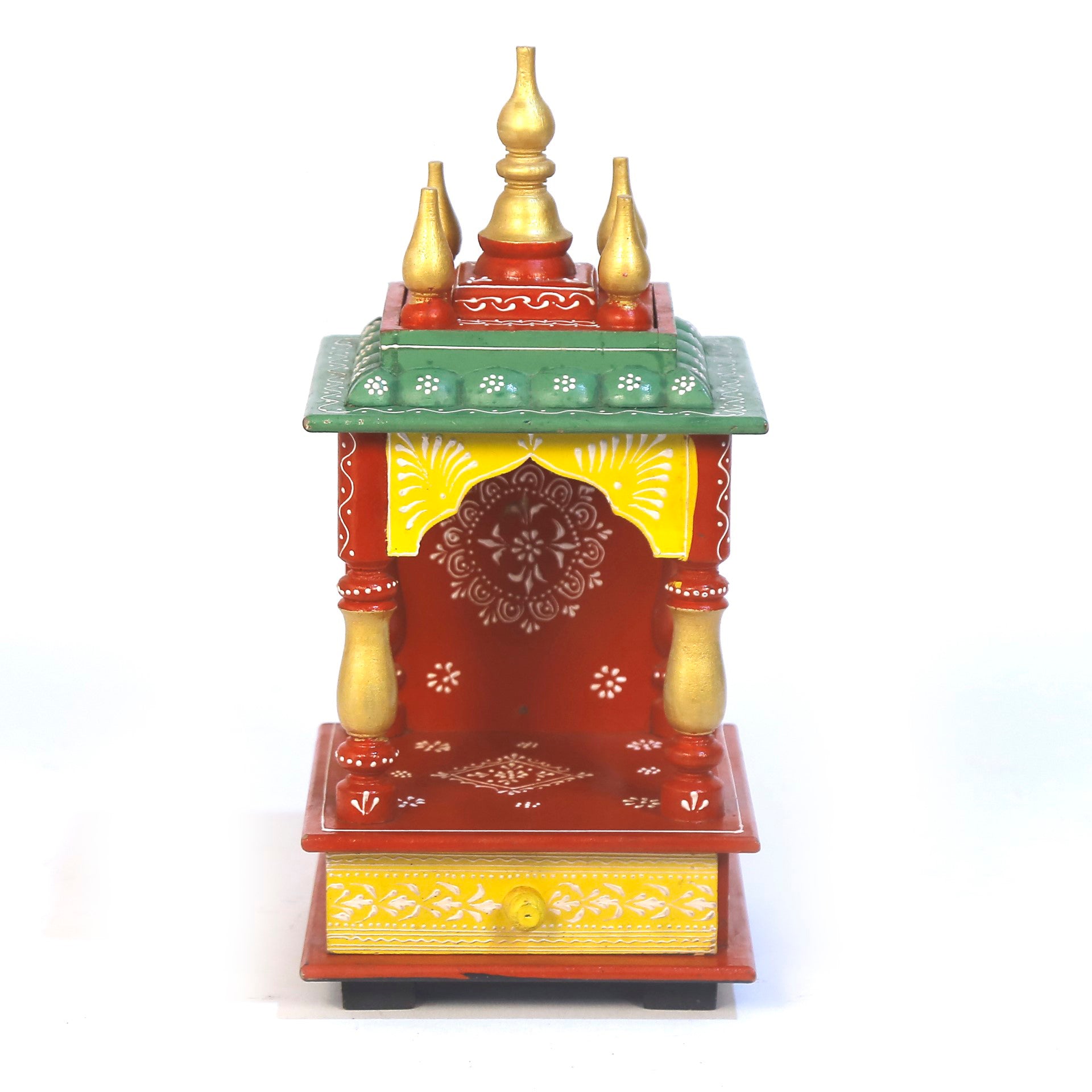 Brick Coloured Temple Temple