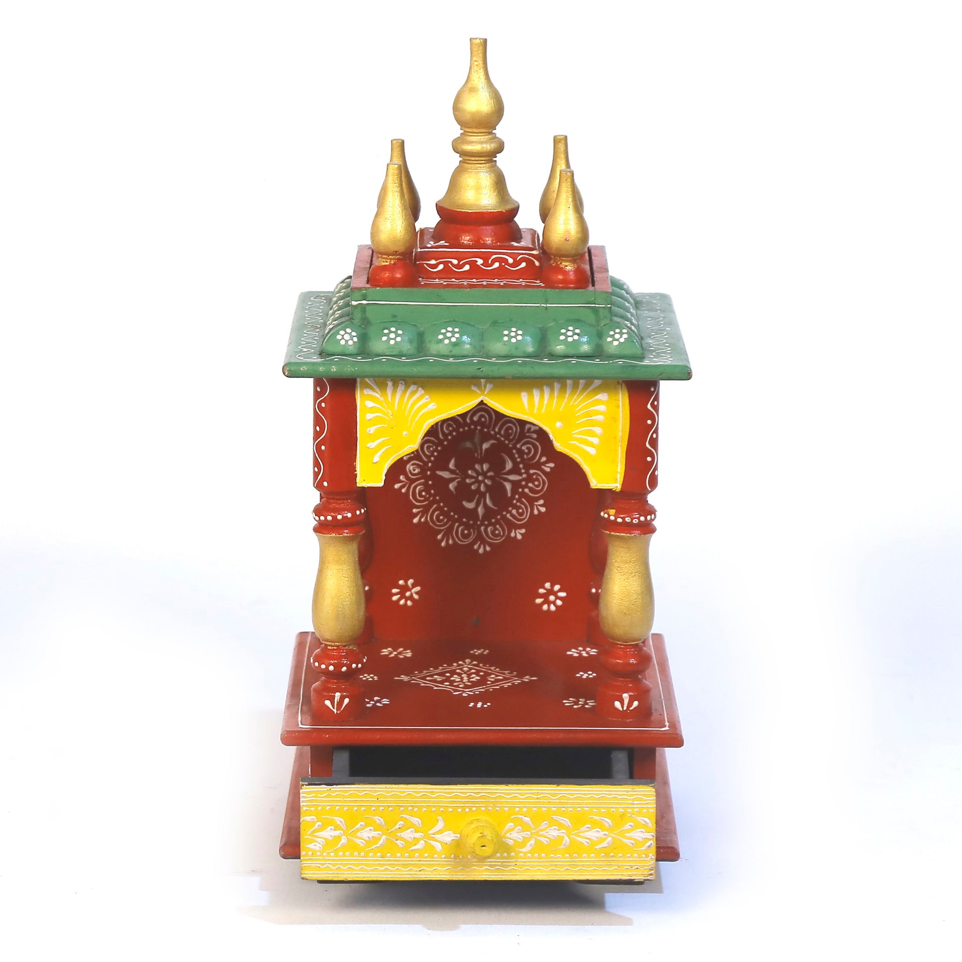 Brick Coloured Temple Temple