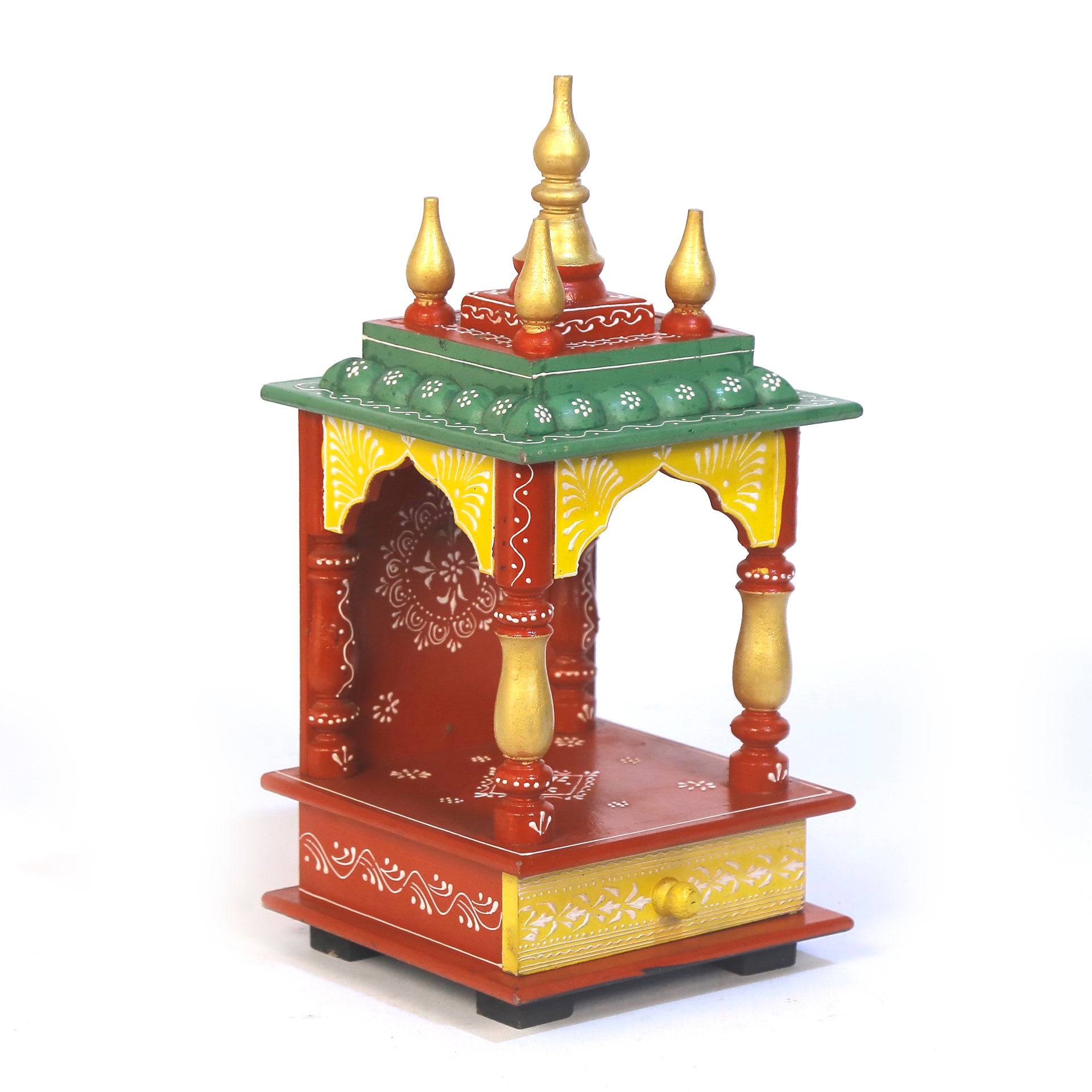 Brick Coloured Temple Temple