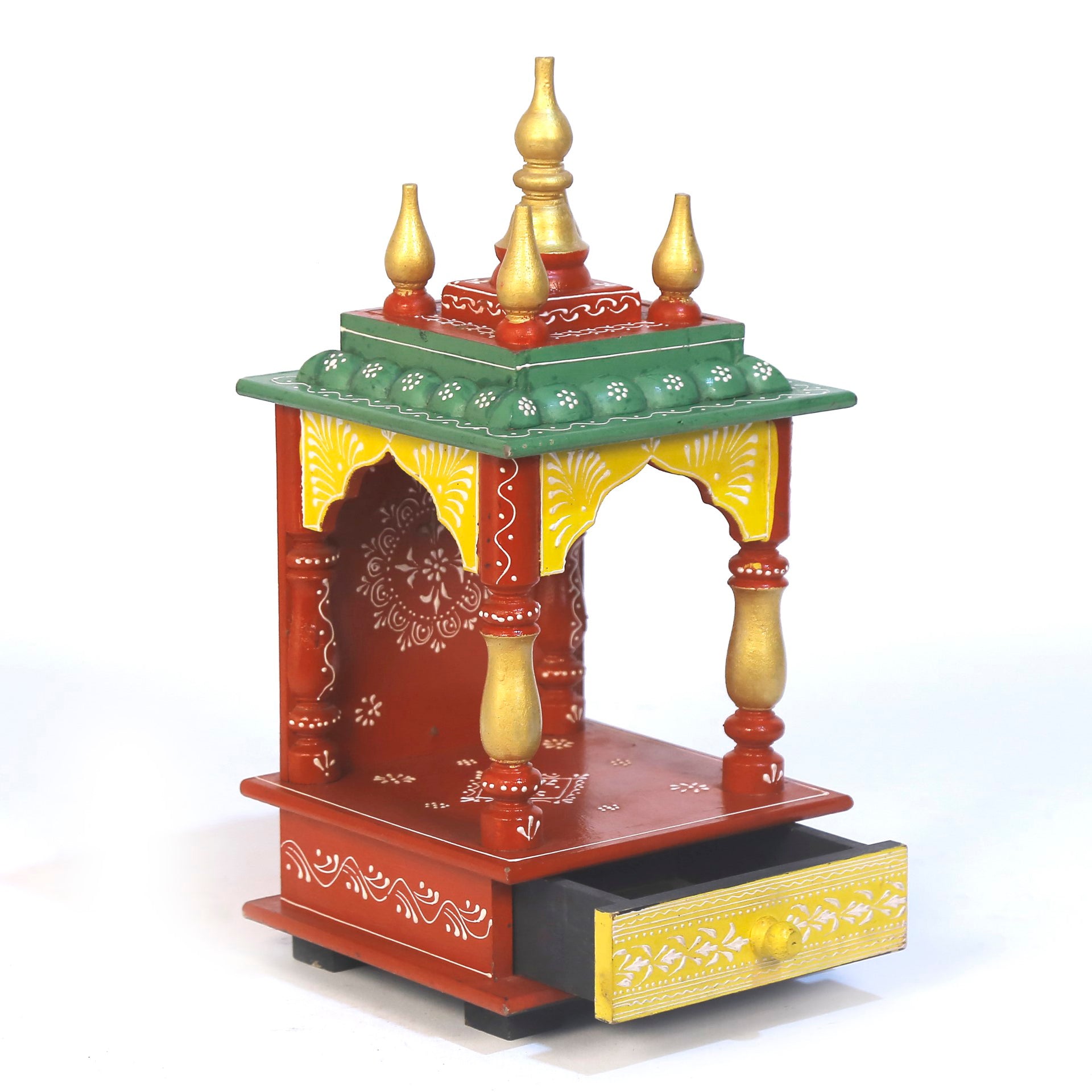Brick Coloured Temple Temple