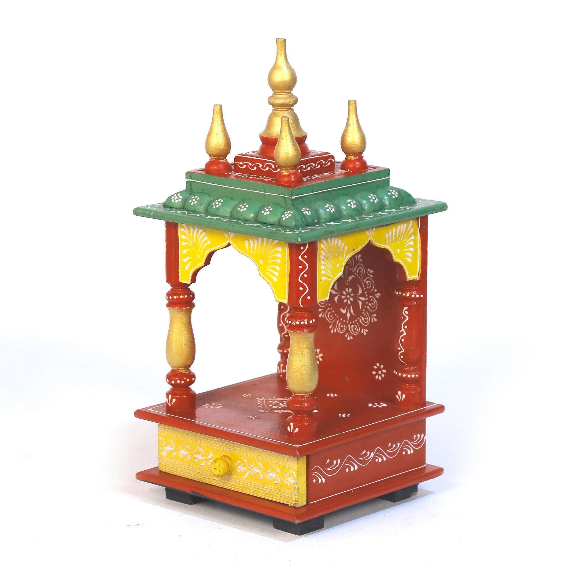 Brick Coloured Temple Temple