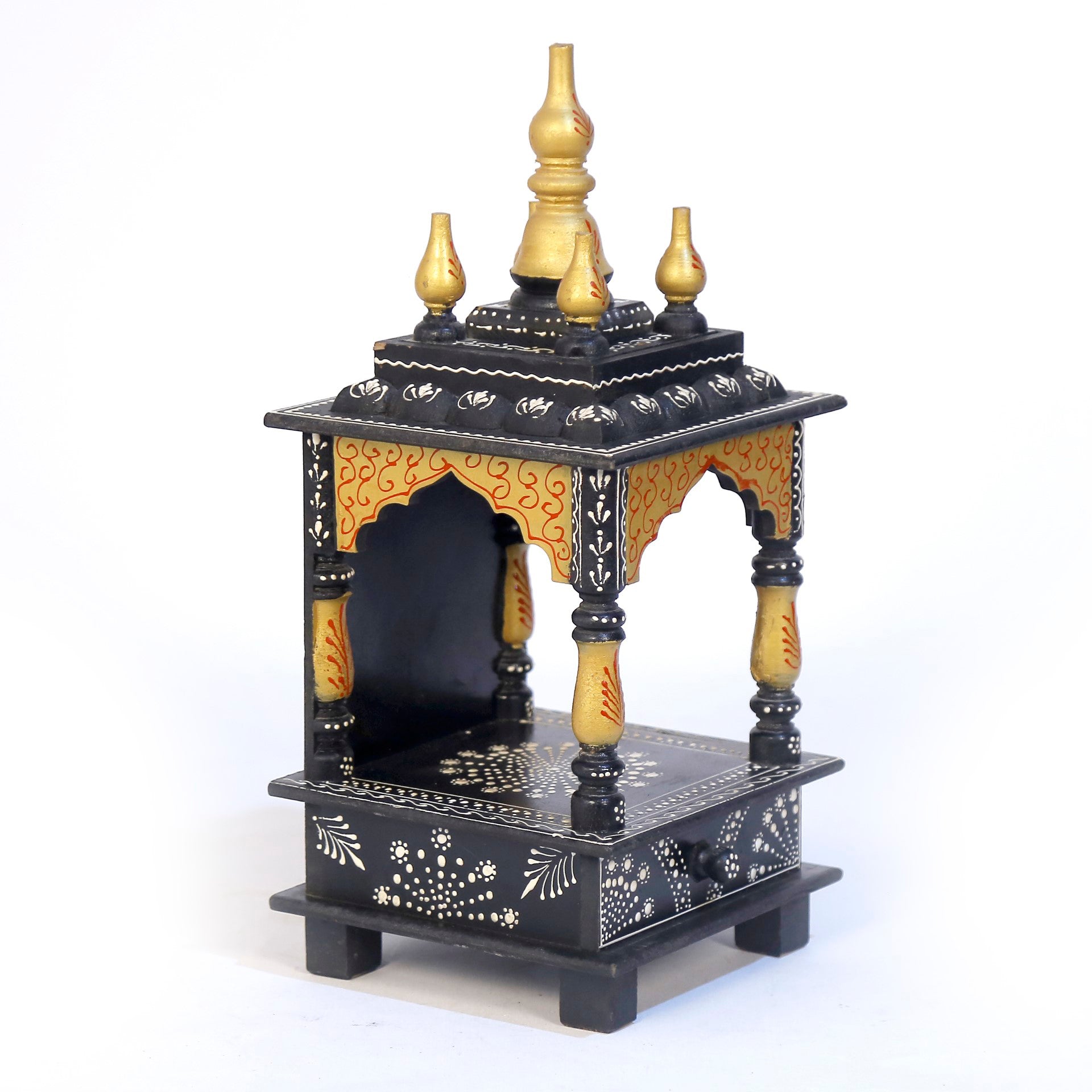 Black and Yellow Temple Temple