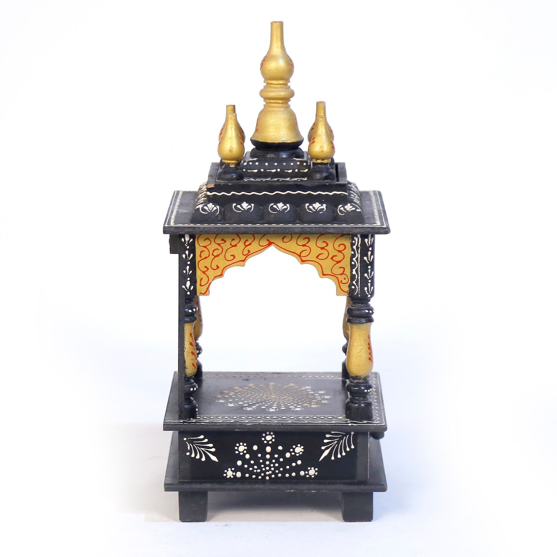 Black and Yellow Temple Temple