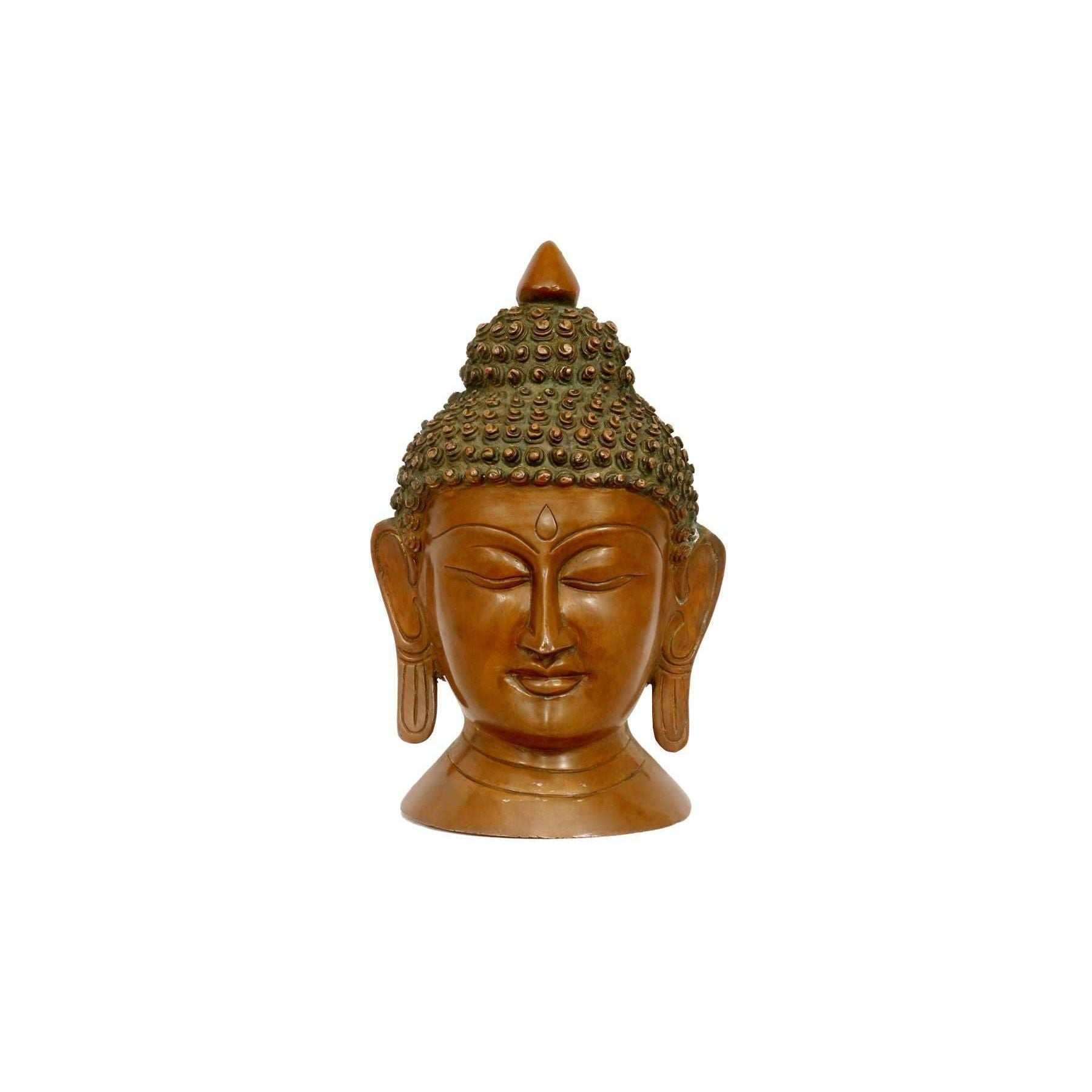 Antique Buddha Head Statue Statue