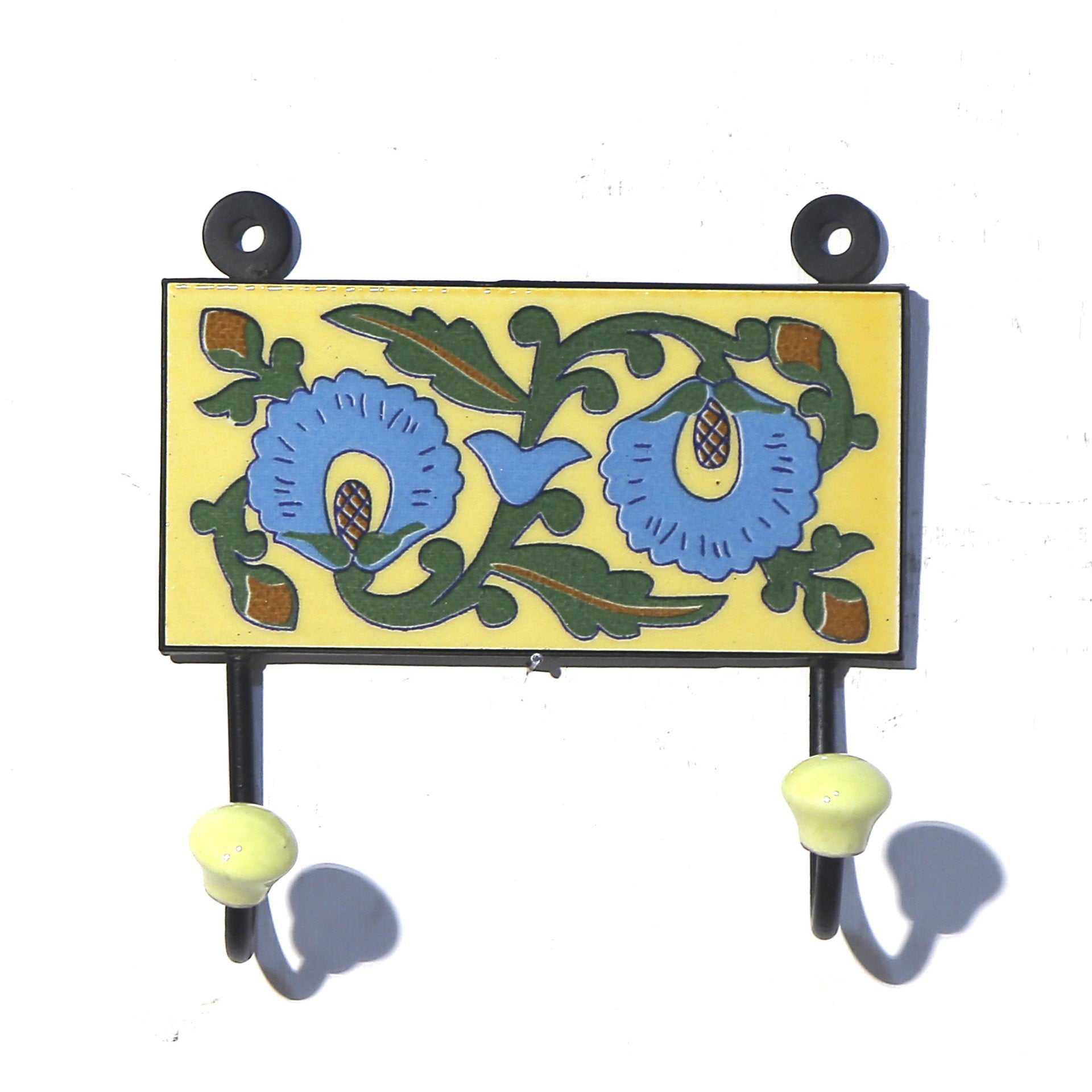 3 by 6 Tile Hook with Metallic Frame Hook