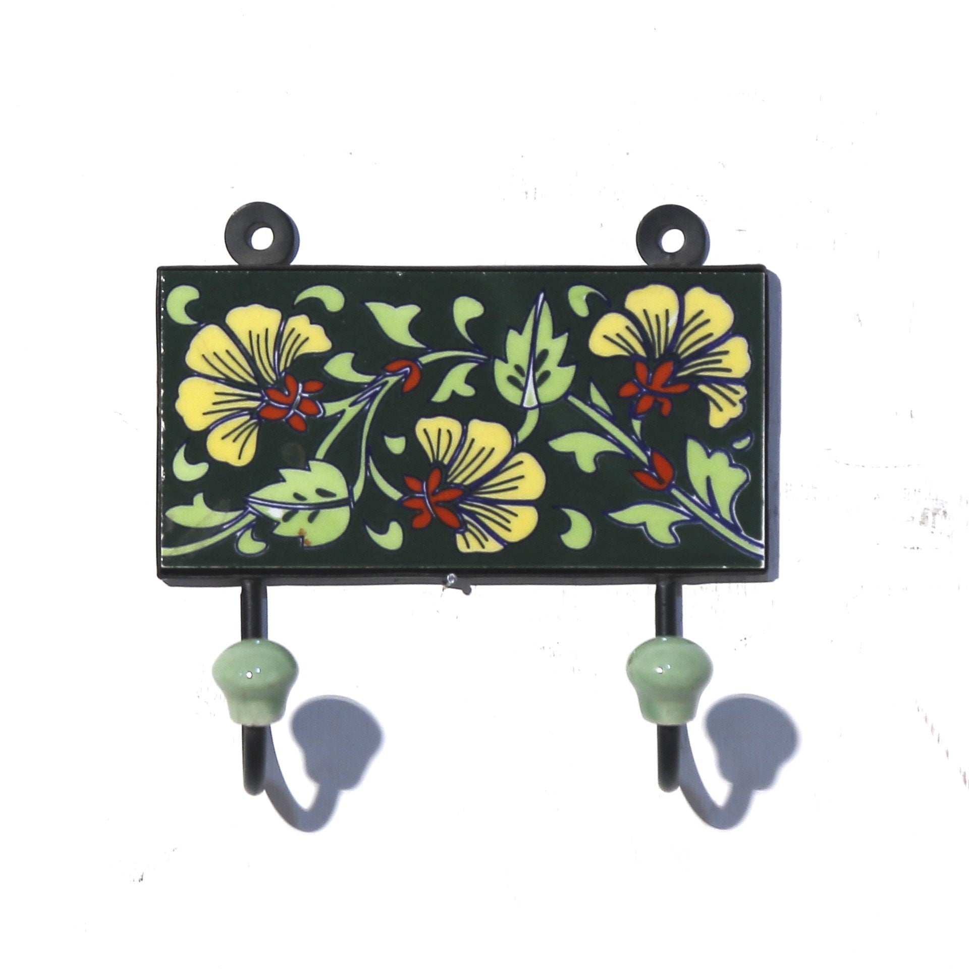3 by 6 Tile Hook with Metallic Frame Hook