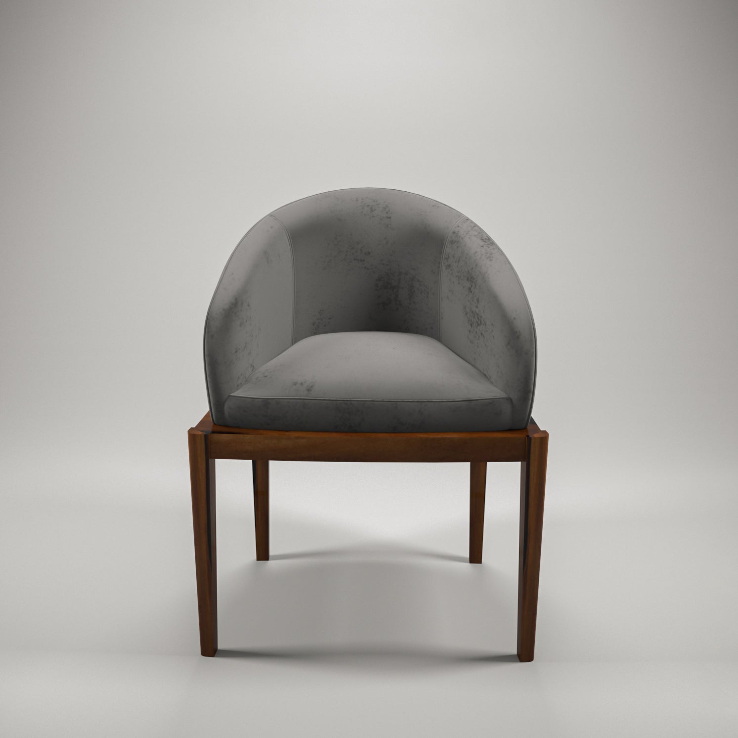 Night Winter Covered Back Side Arm Chair Arm Chair