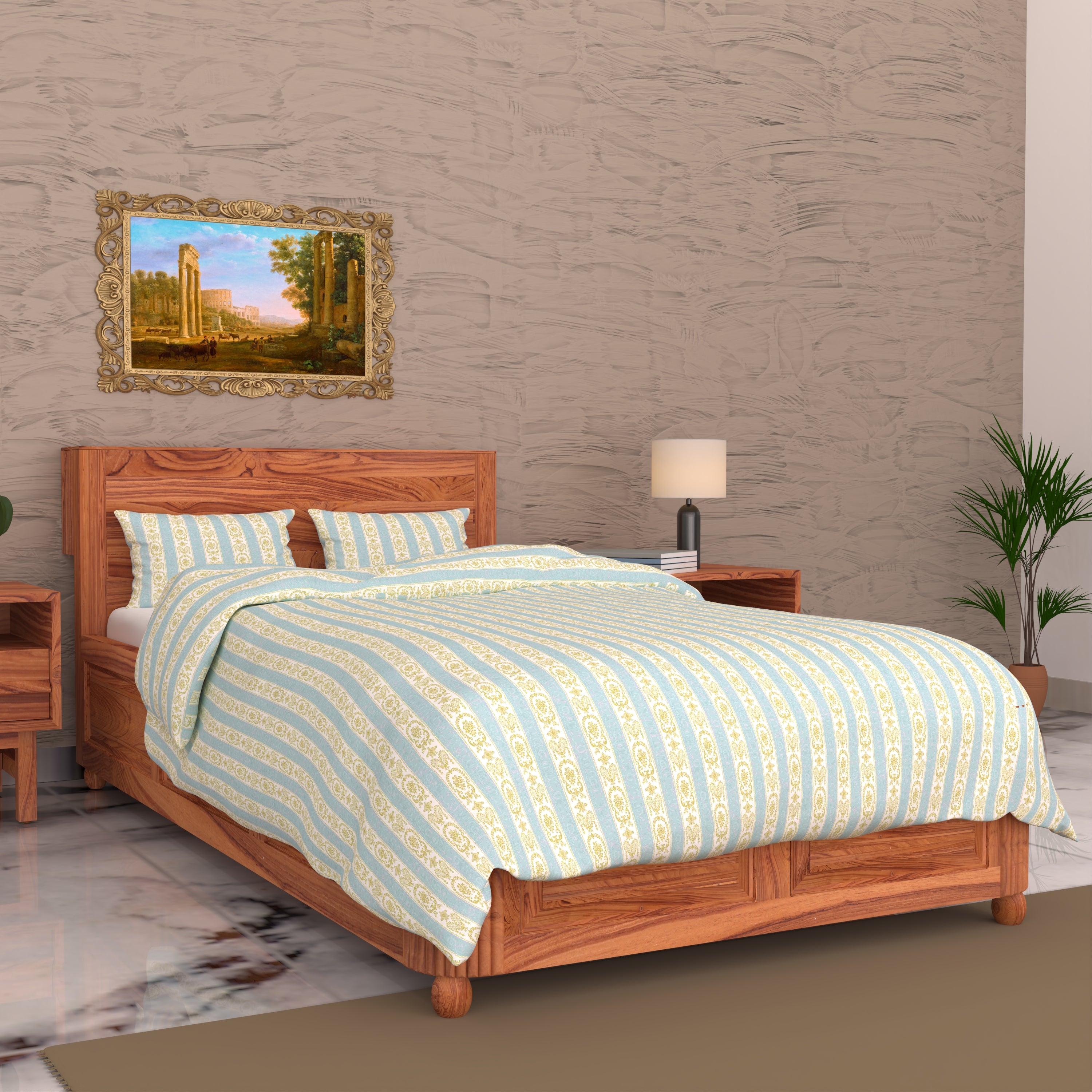 Bali Inspired Single person Bed Bed