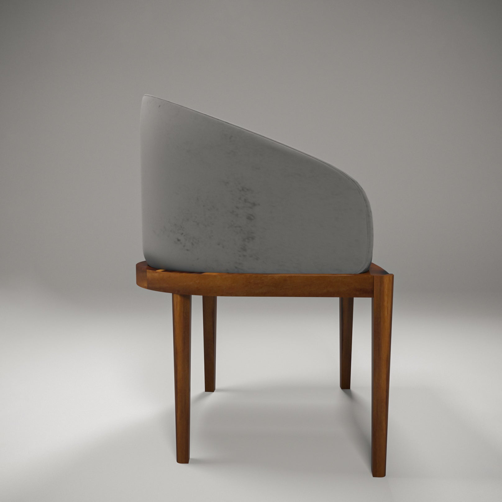 Night Winter Covered Back Side Arm Chair Arm Chair