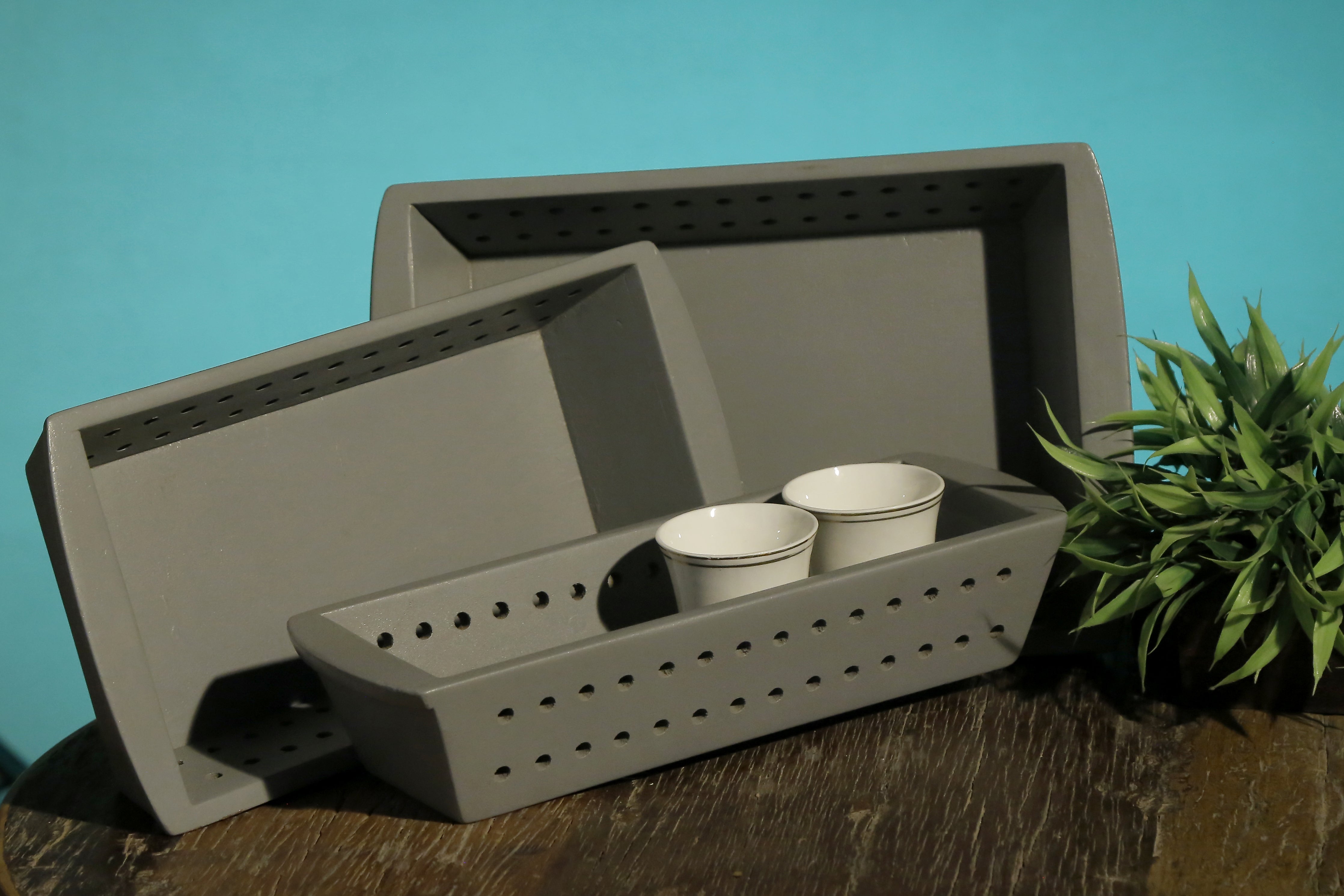 Nested Dot Tray Set Tray