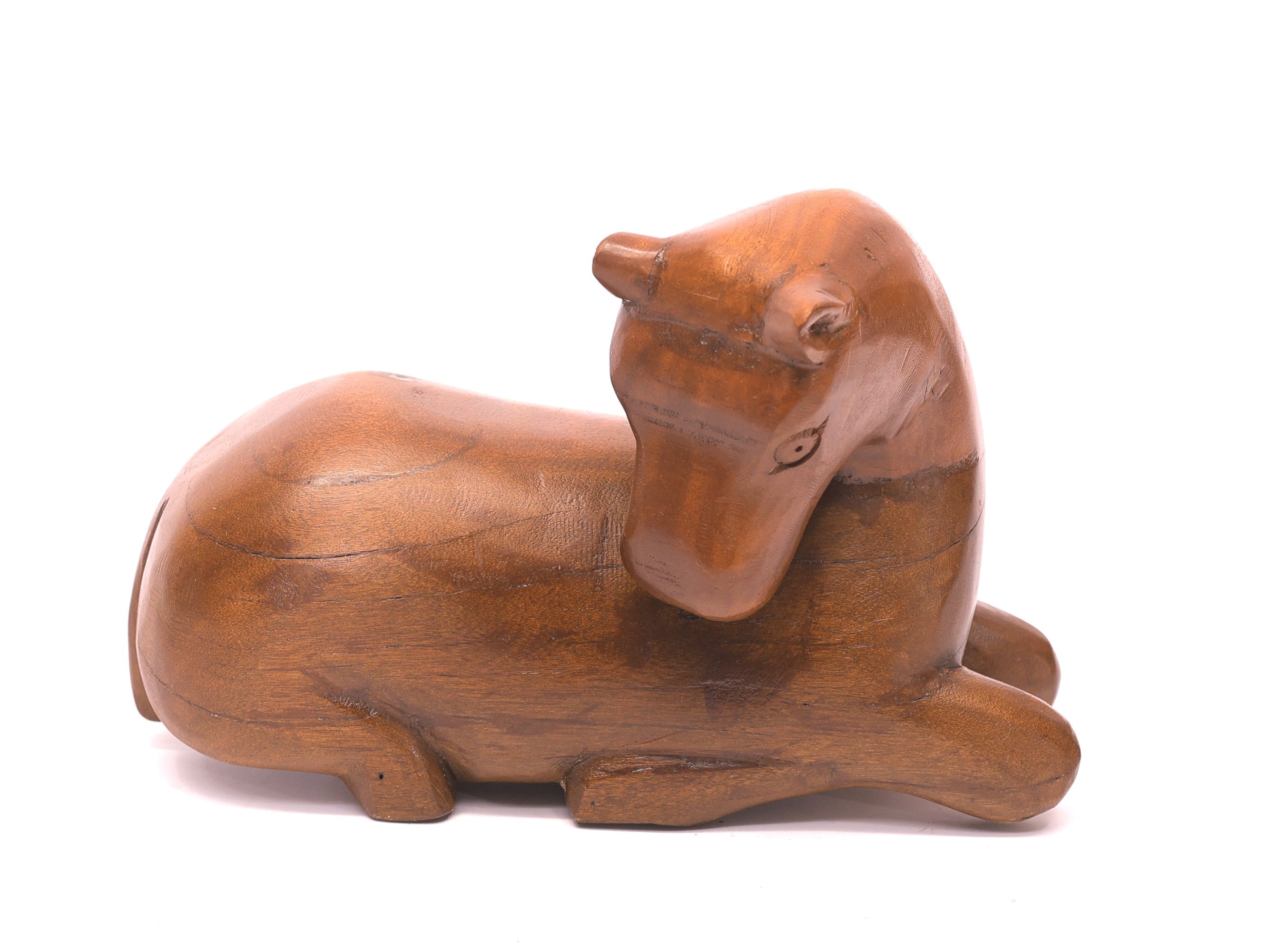 Wooden hand carved animal Figurine Animal Figurine
