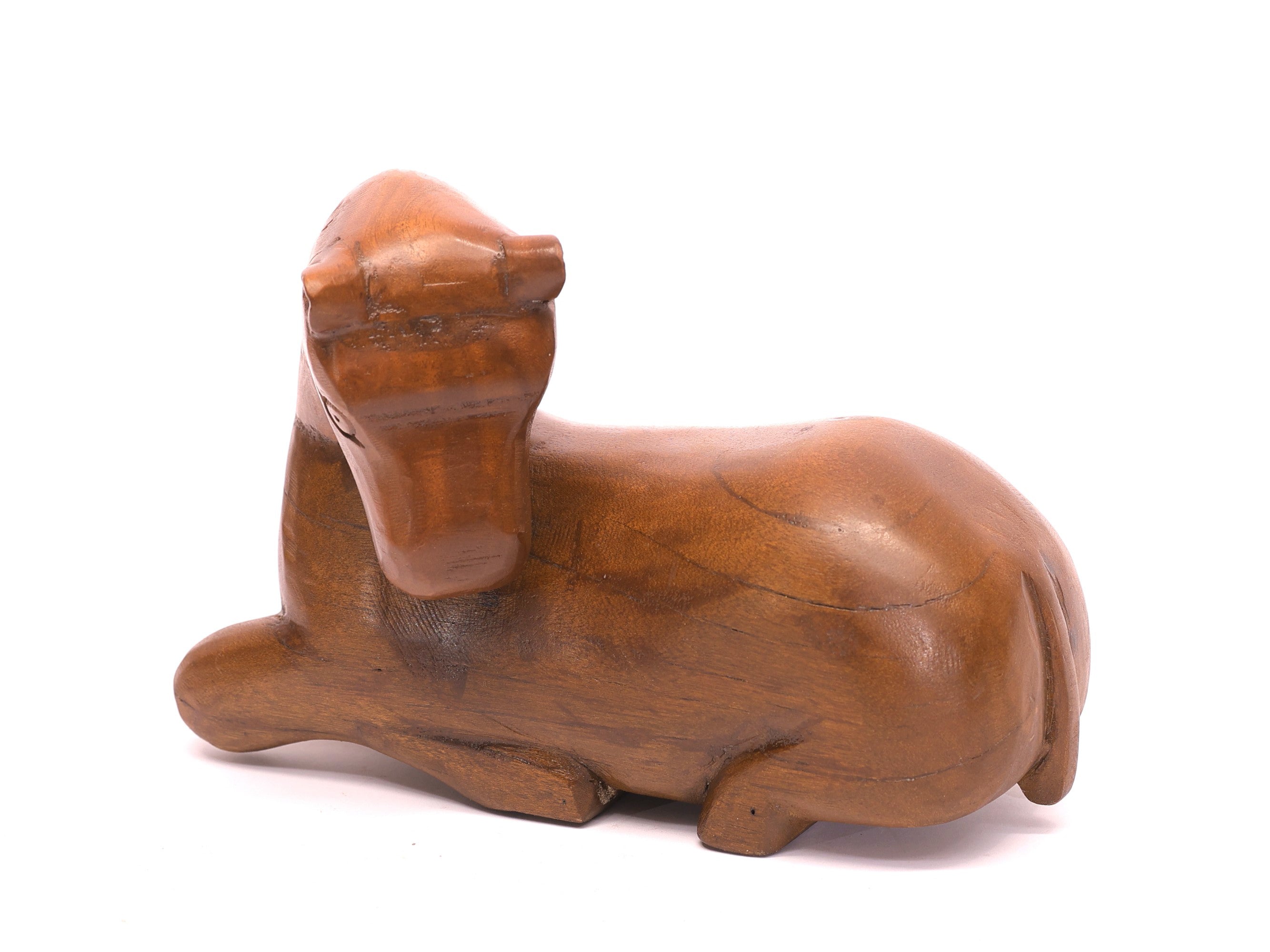 Wooden hand carved animal Figurine Animal Figurine