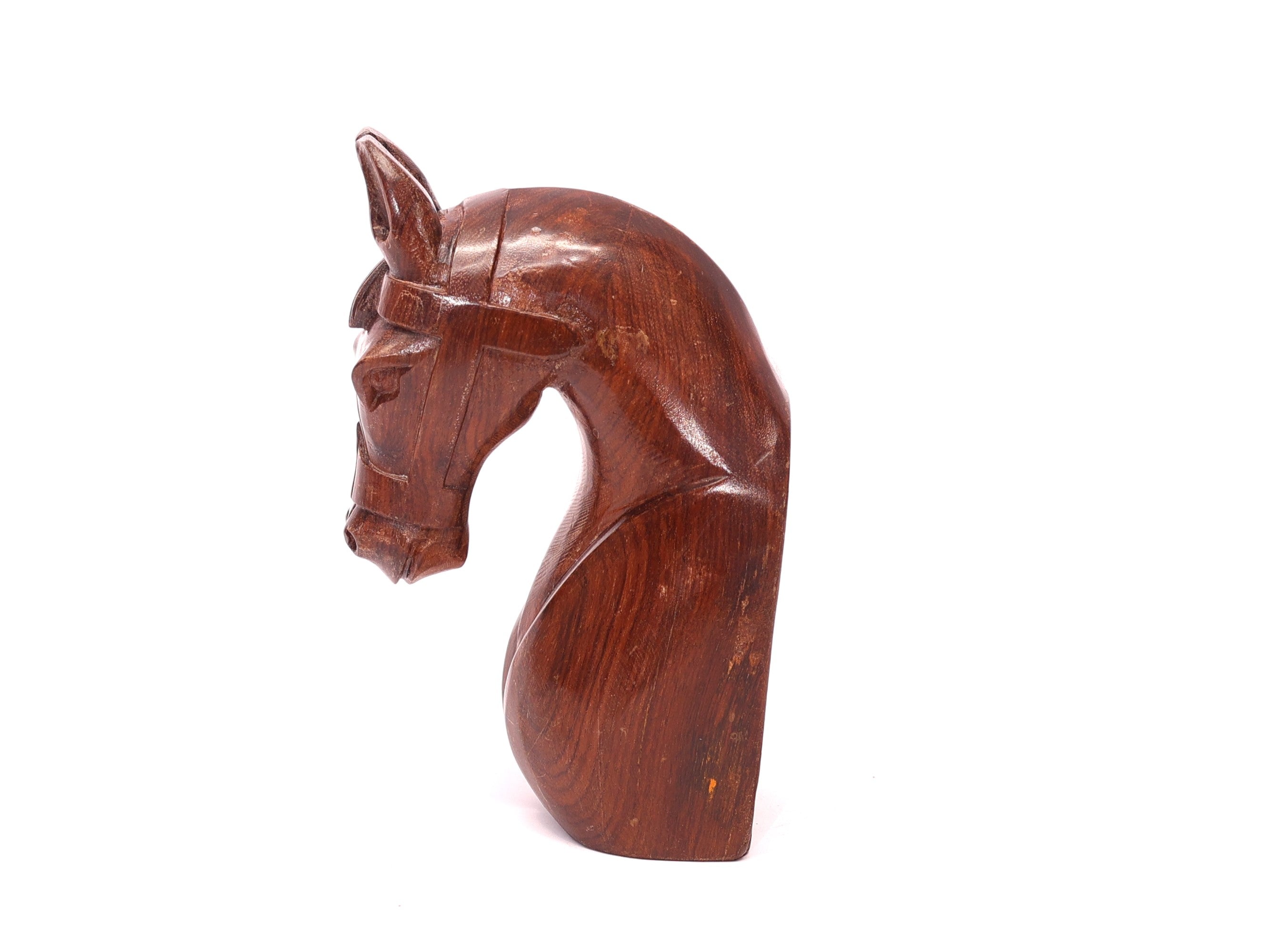 Wooden Horse Carving Animal Figurine