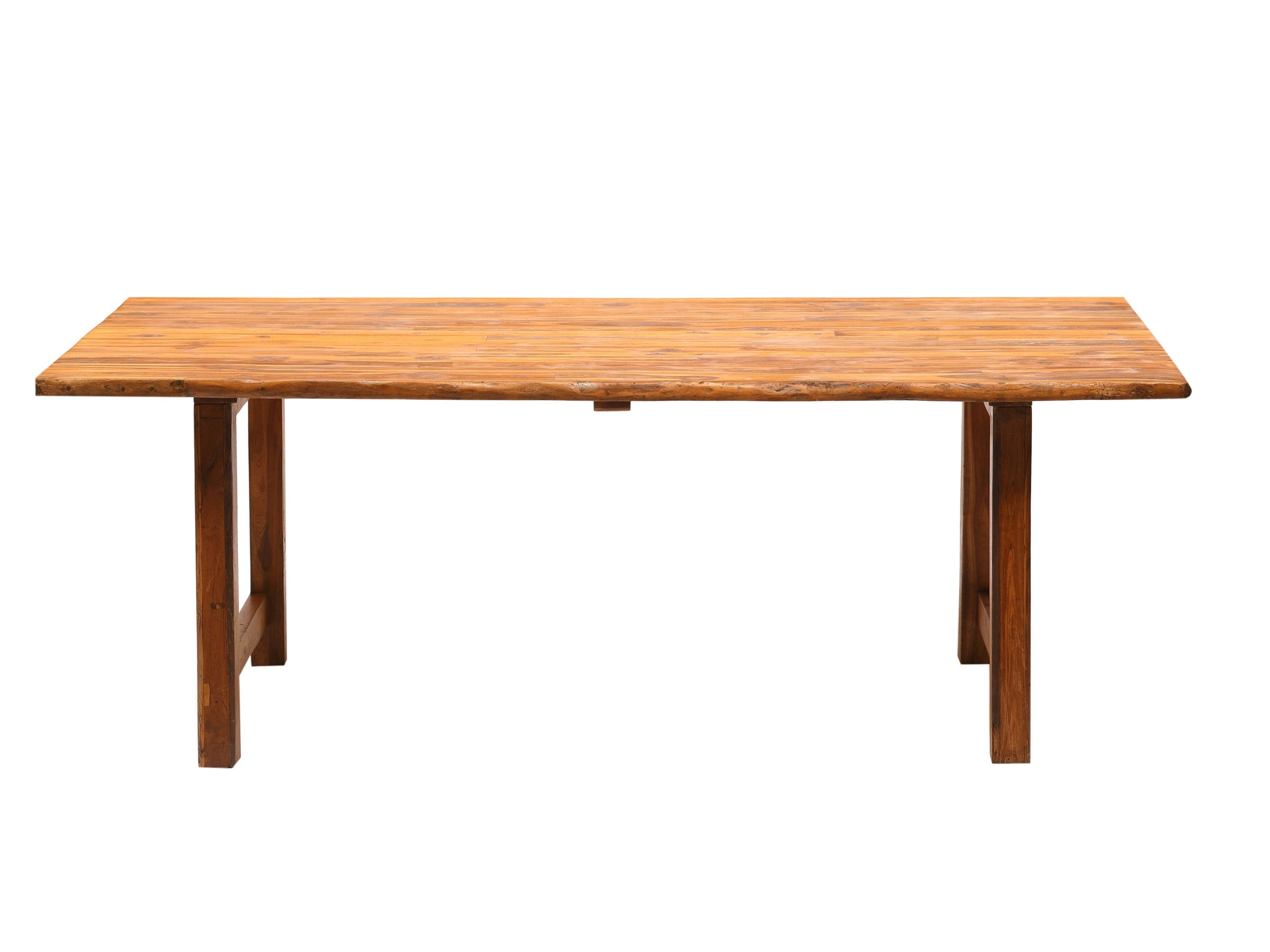 Heritage finish Teak Long Table Dining Table