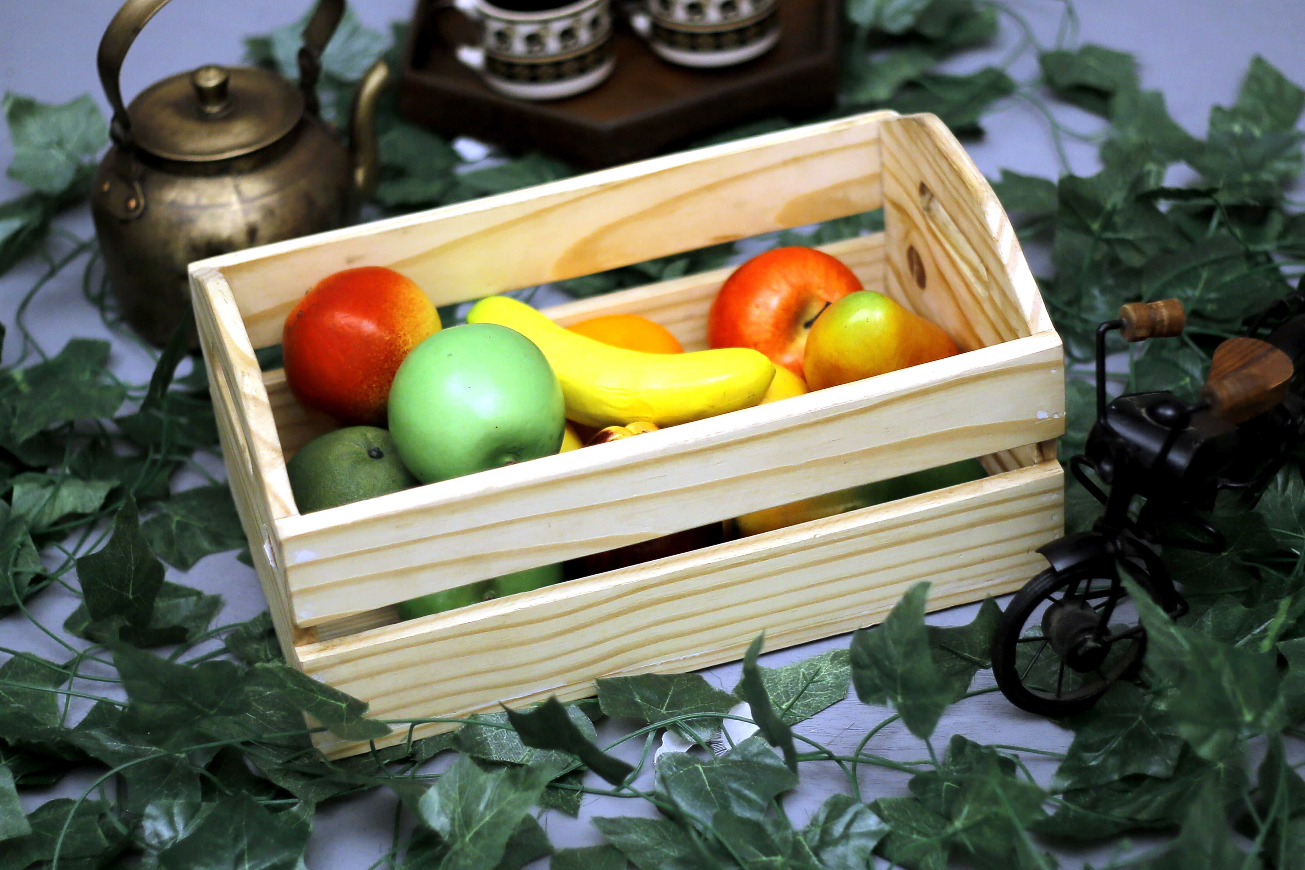 Arch Style Handle Tray Crate