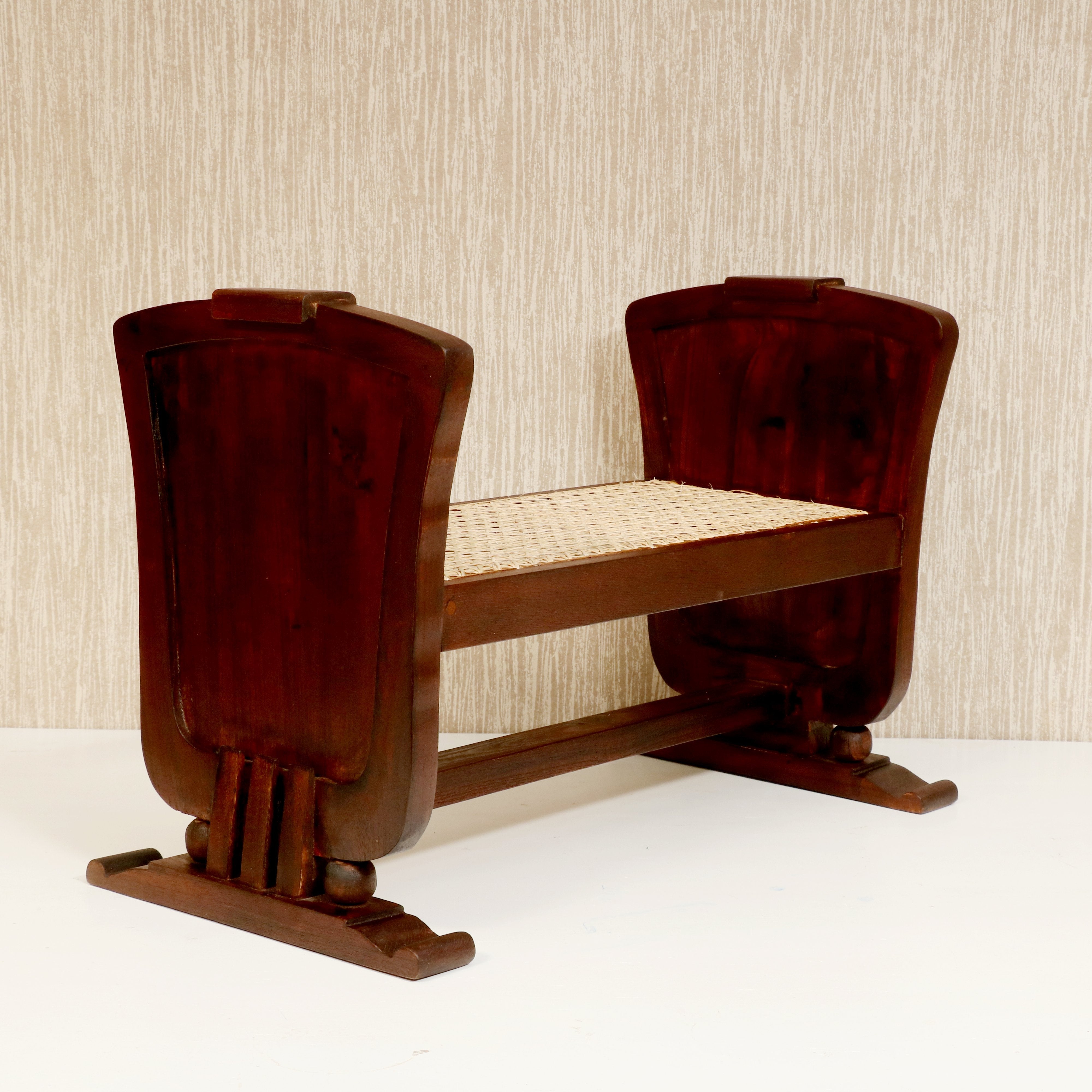 Traditional Cane Stool (Low Seating) Stool