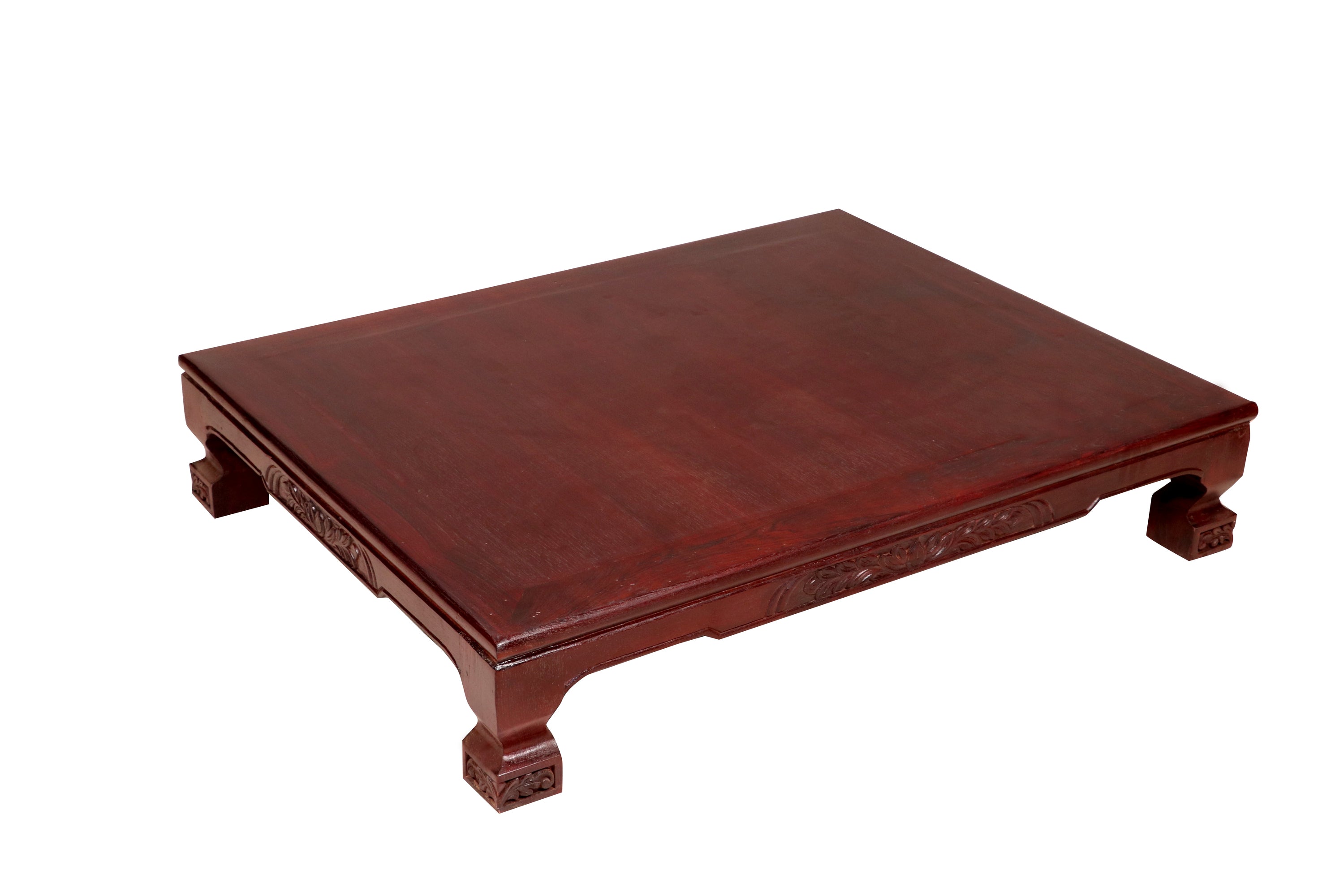 Compact Low Height Teak Dining Table (Traditional indian Paat) Coffee Table