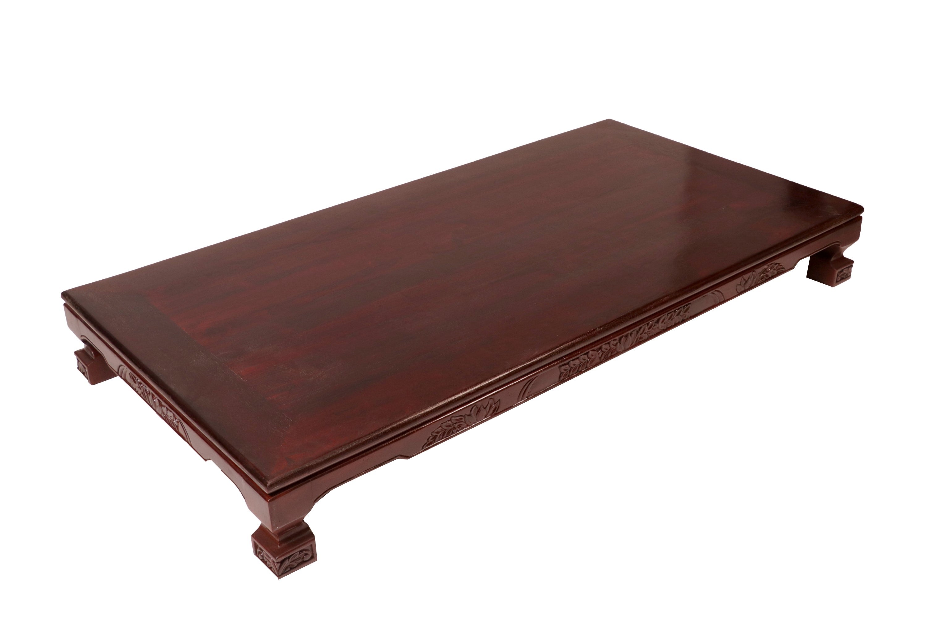 Low Height Teak Dining Table (Traditional indian Paat) Default Title Coffee Table