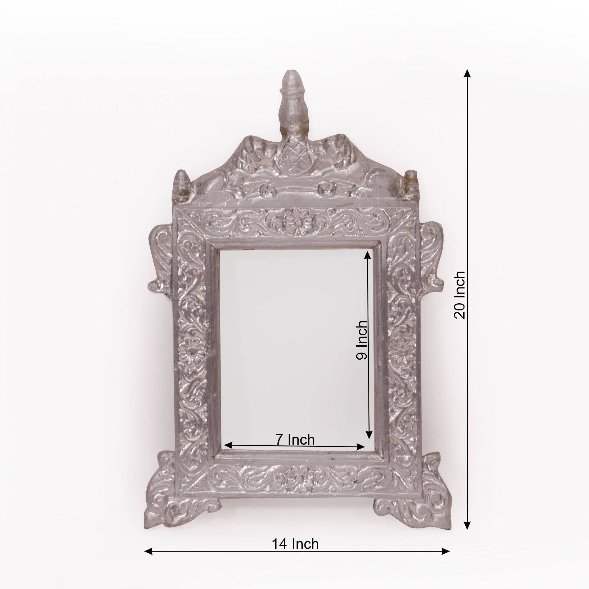 Metallic Fitted Heritage Mirror Mirror