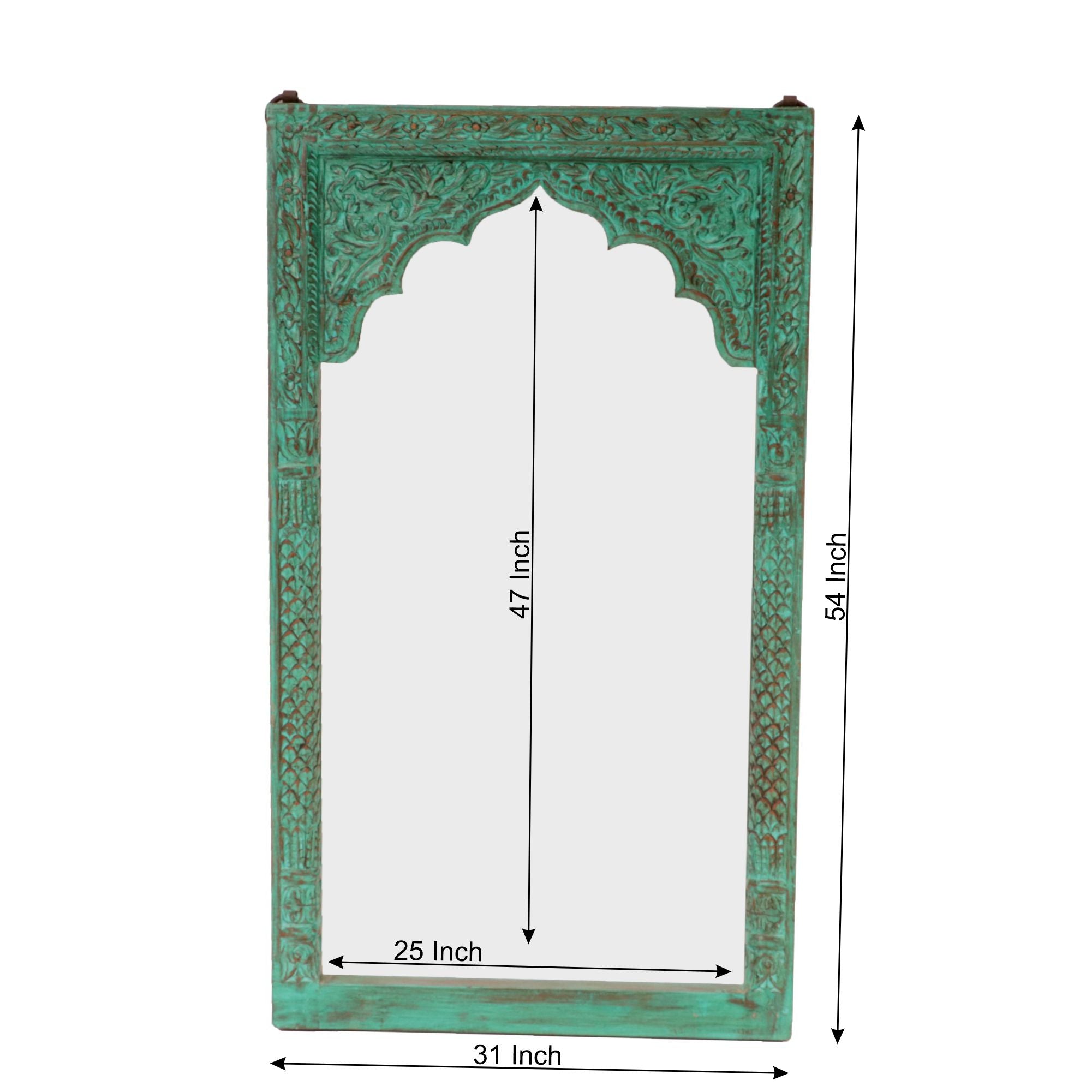 Ethnic Carved Mirror Mirror