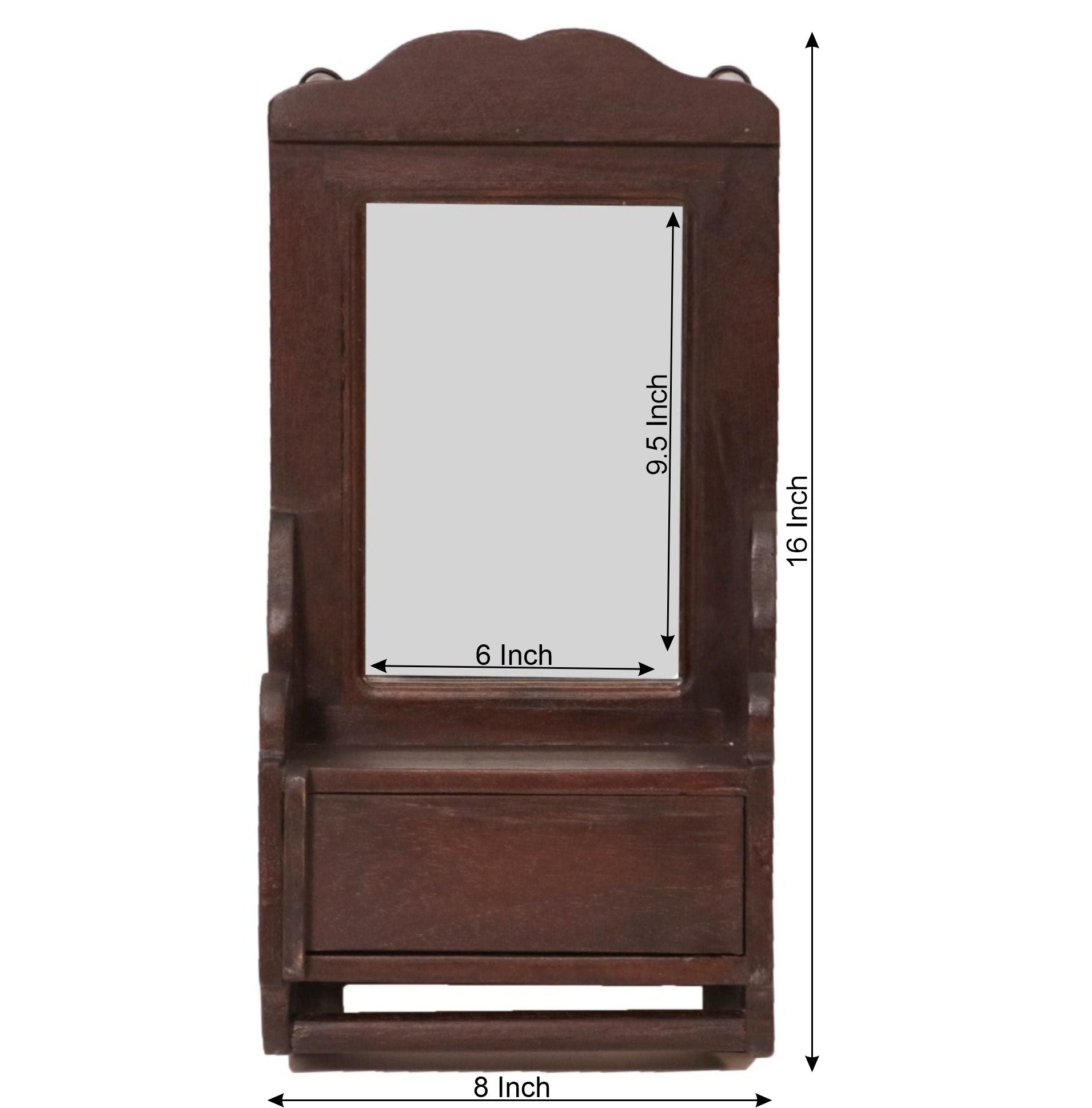 Mirror with a Drawer Mirror