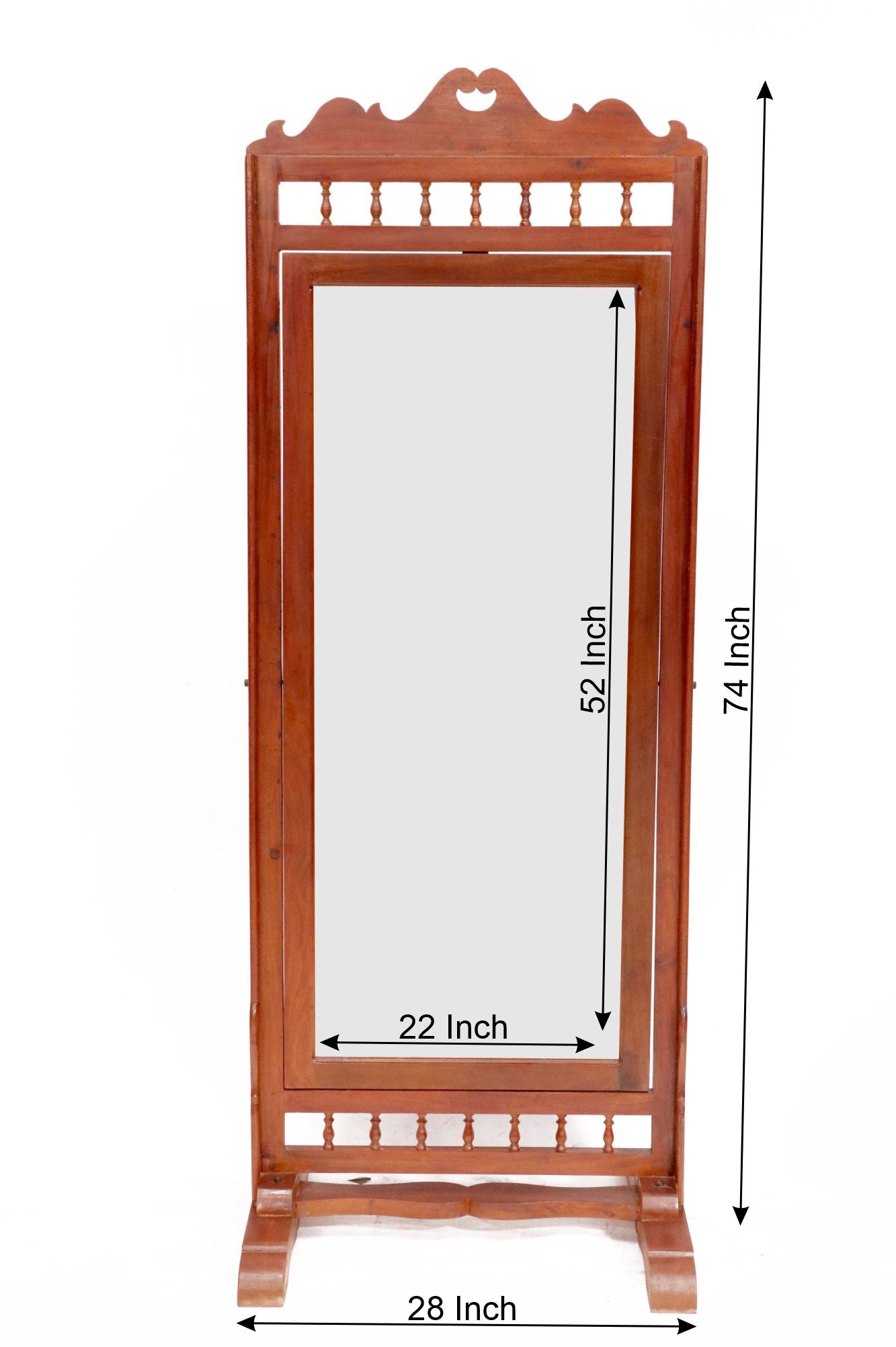 Bohemian Revolving Full-length Mirror Mirror