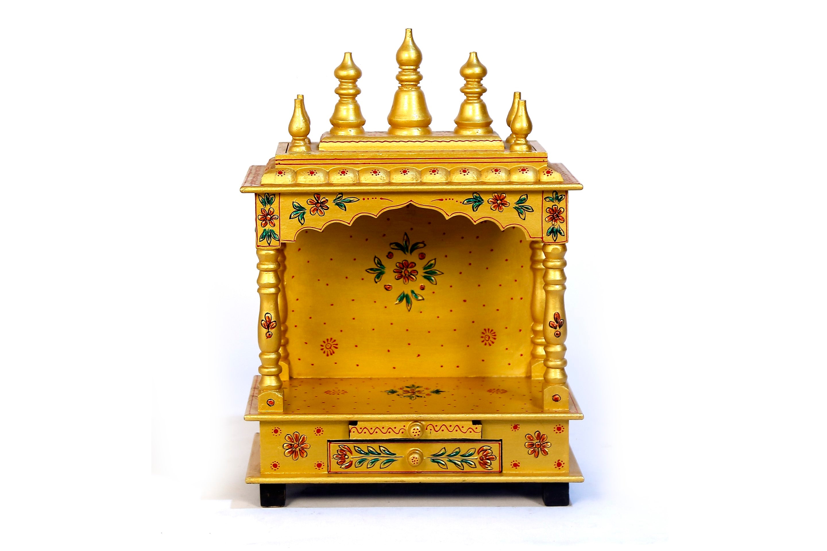 Golden Coloured Temple Temple