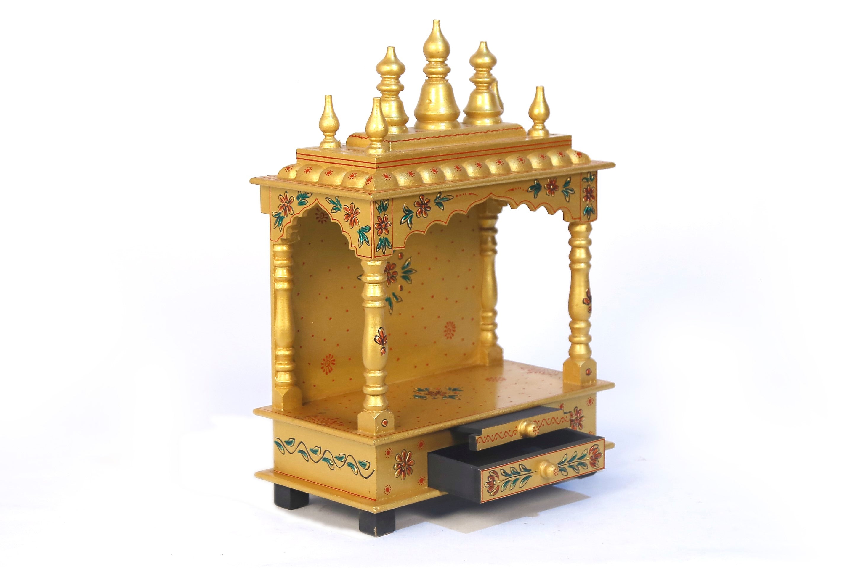 Golden Coloured Temple Temple