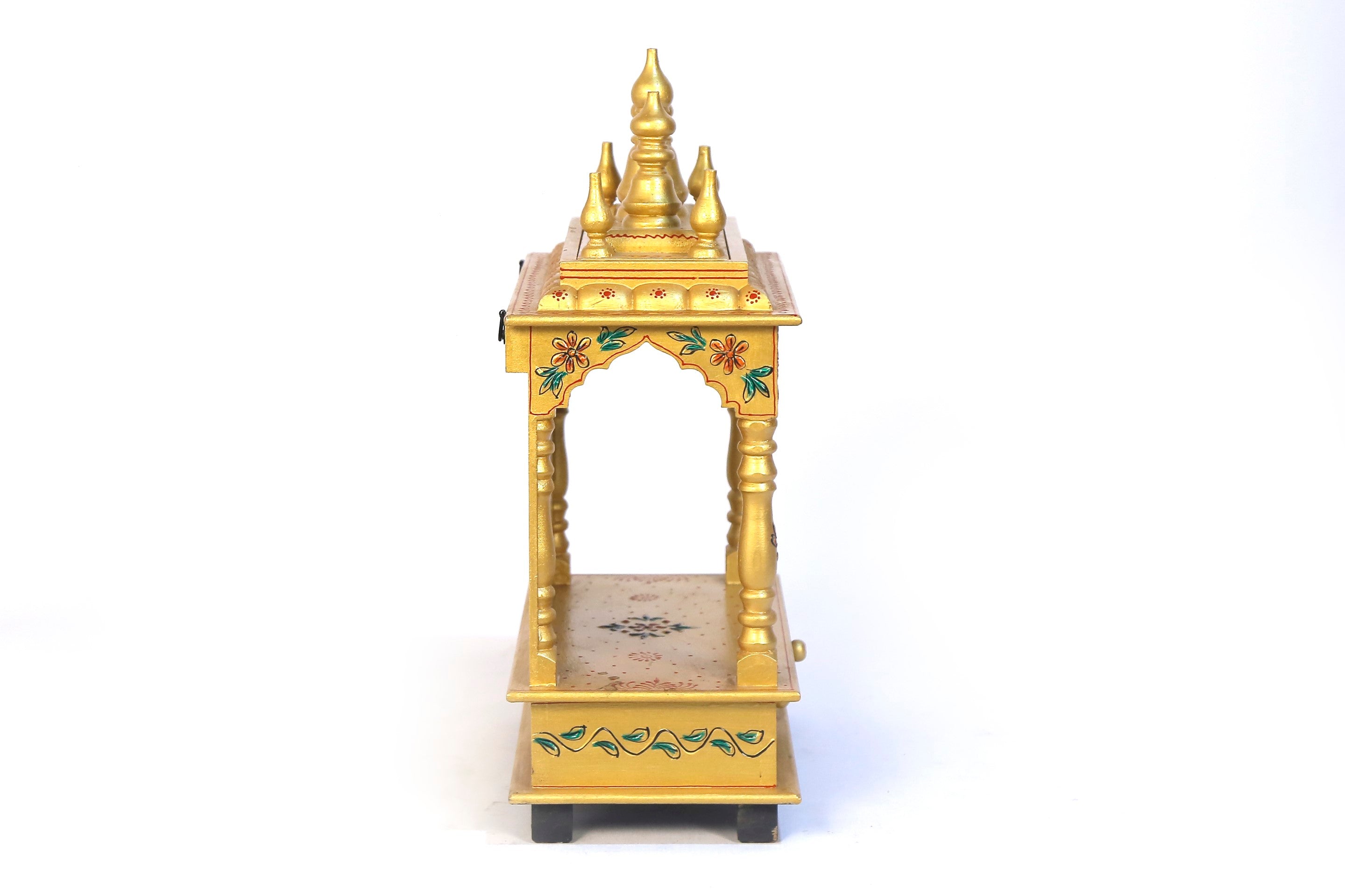 Golden Coloured Temple Temple