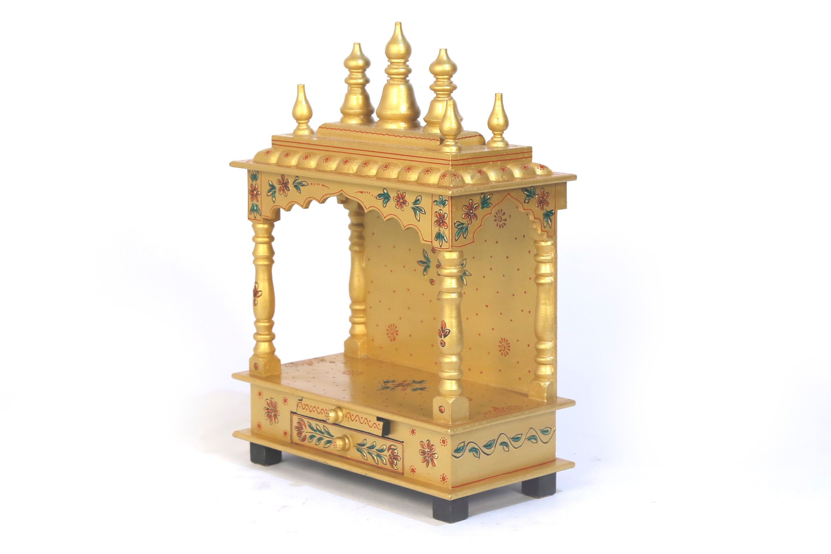 Golden Coloured Temple Temple