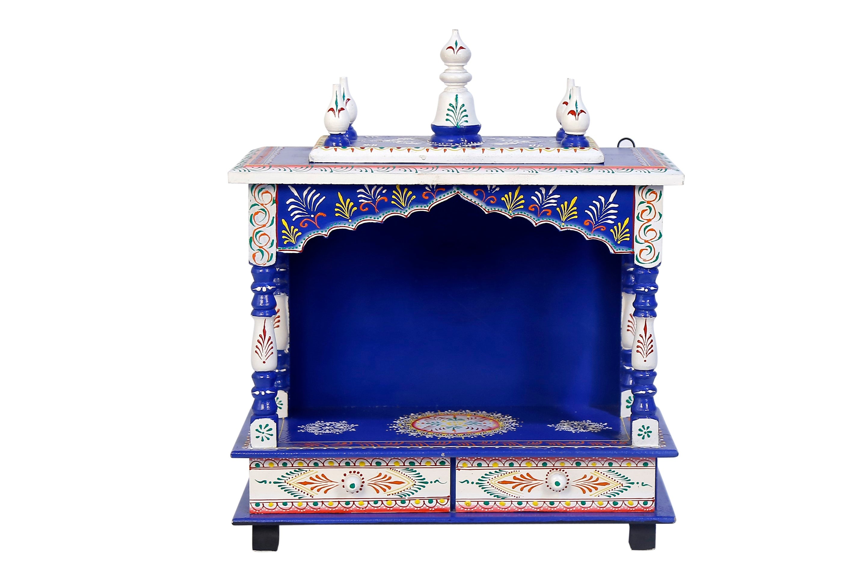 Mansion Style Blue Temple Temple