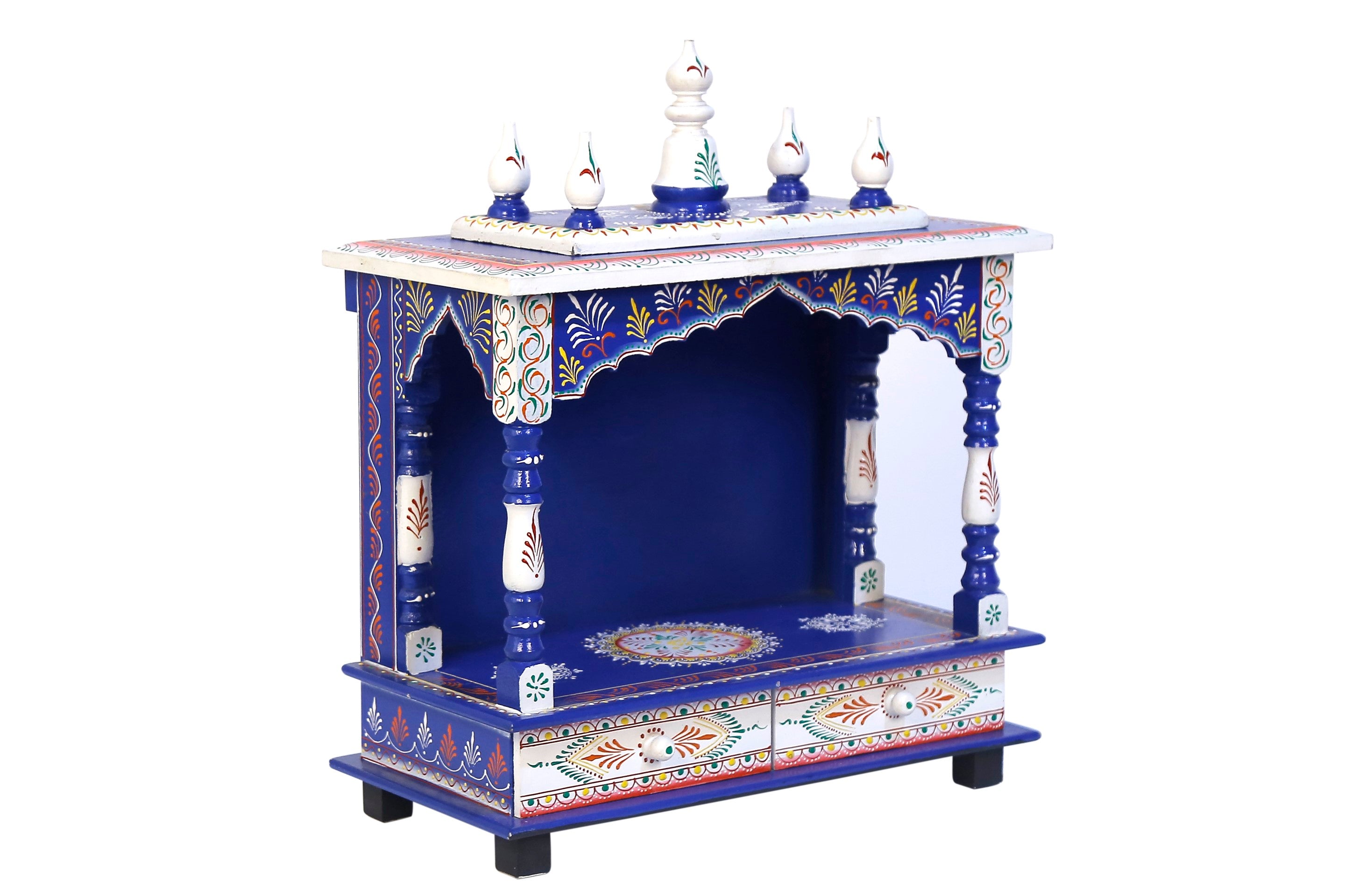 Mansion Style Blue Temple Temple