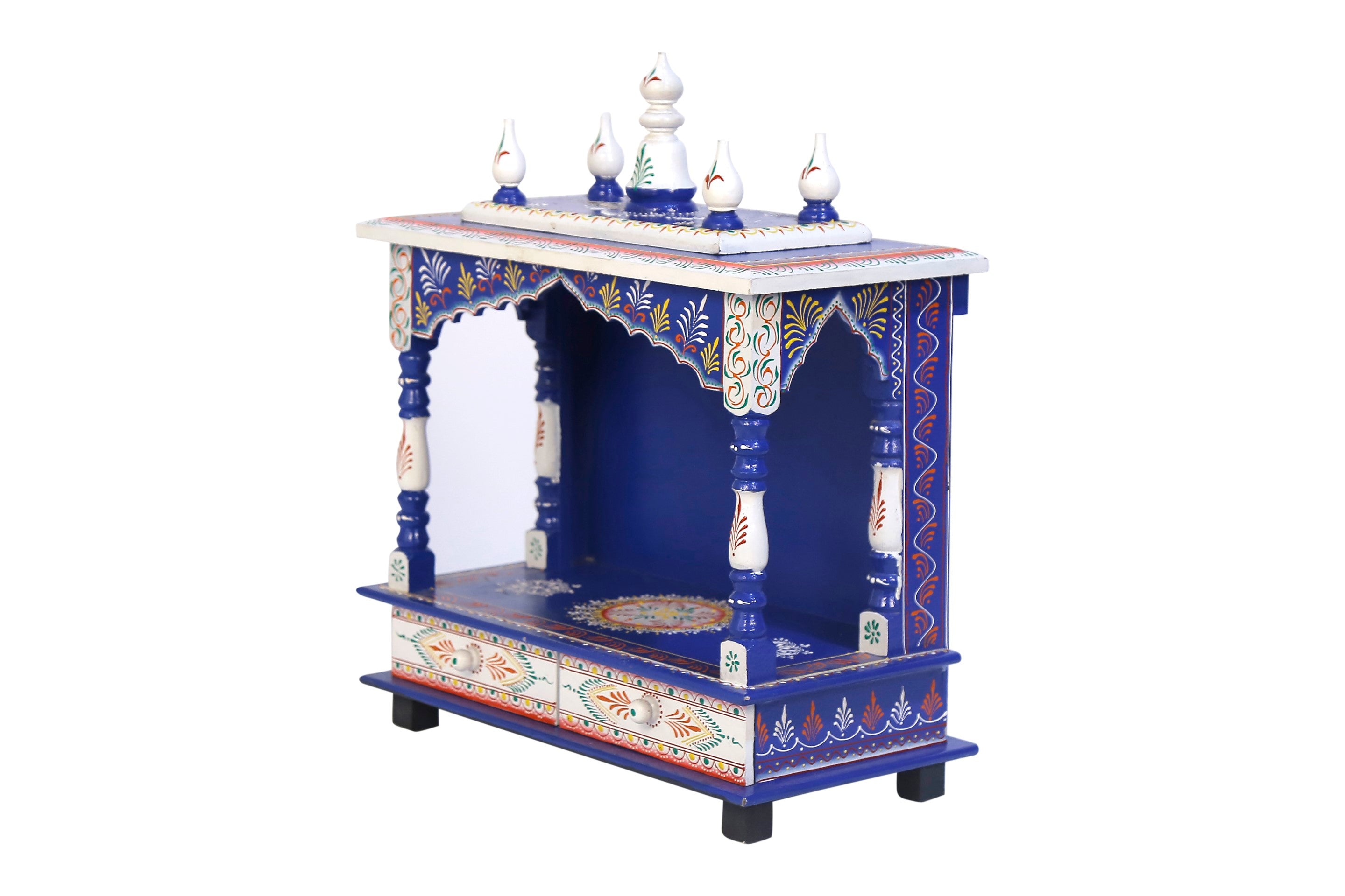Mansion Style Blue Temple Temple