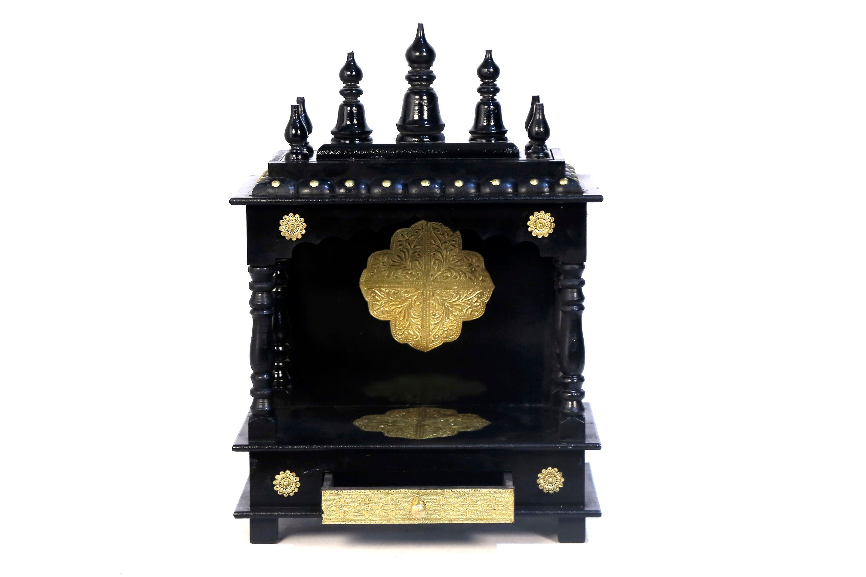 Black Coloured Temple Temple