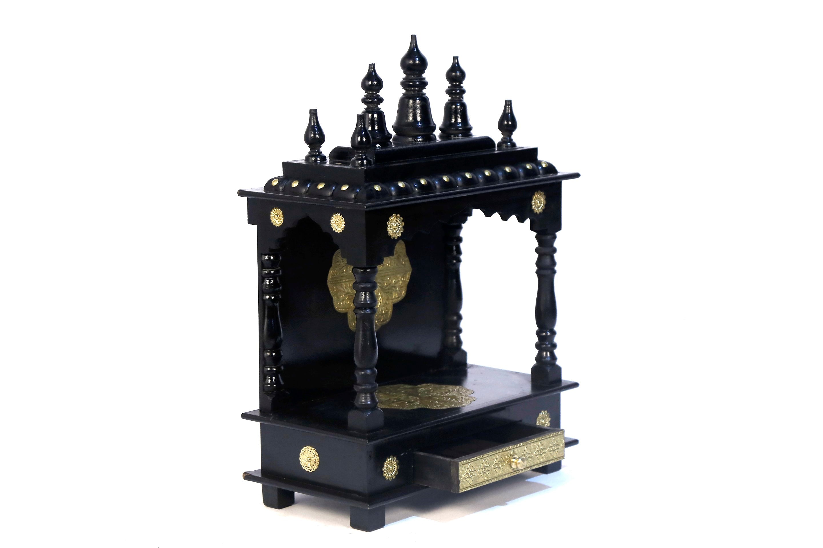 Black Coloured Temple Temple
