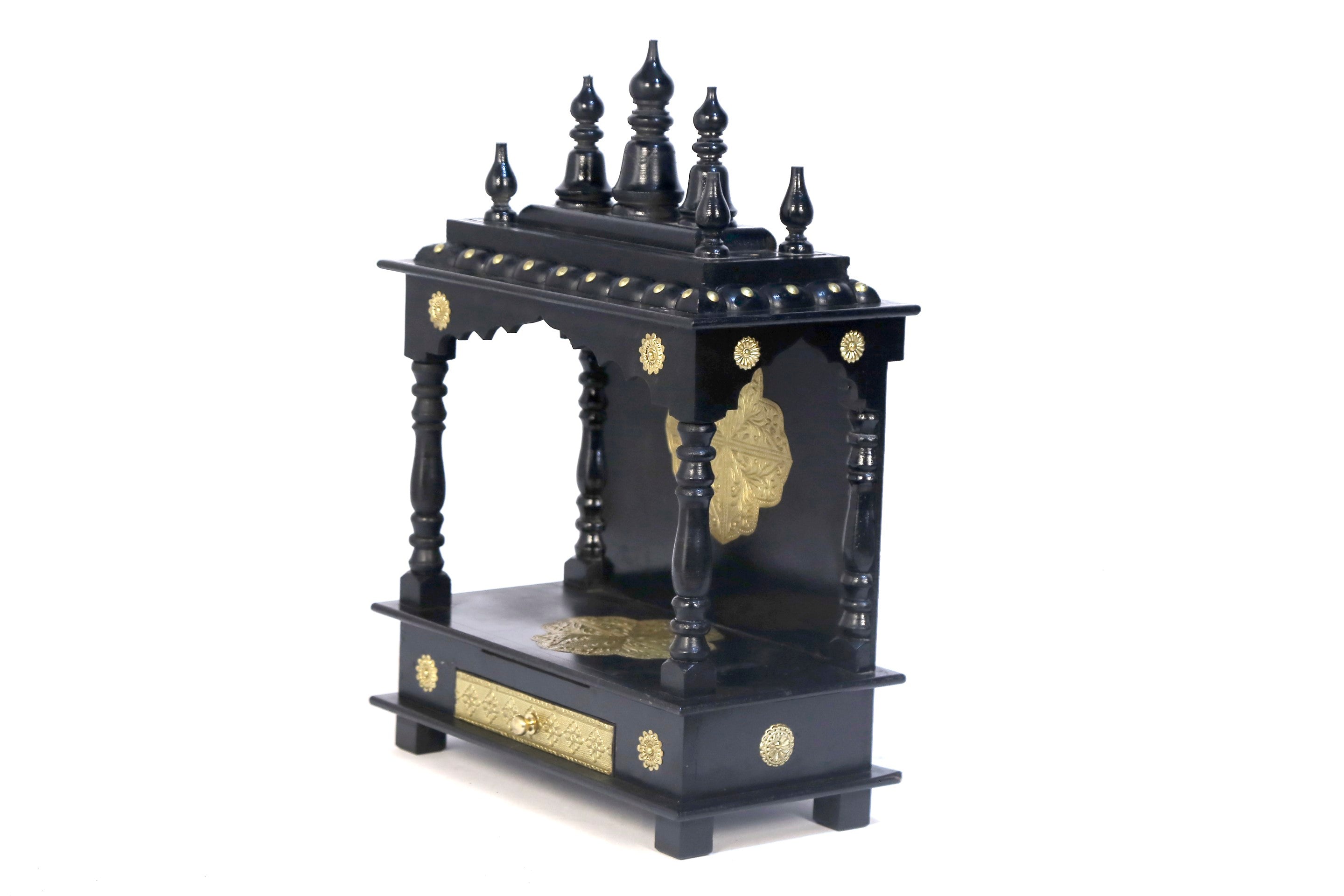 Black Coloured Temple Temple