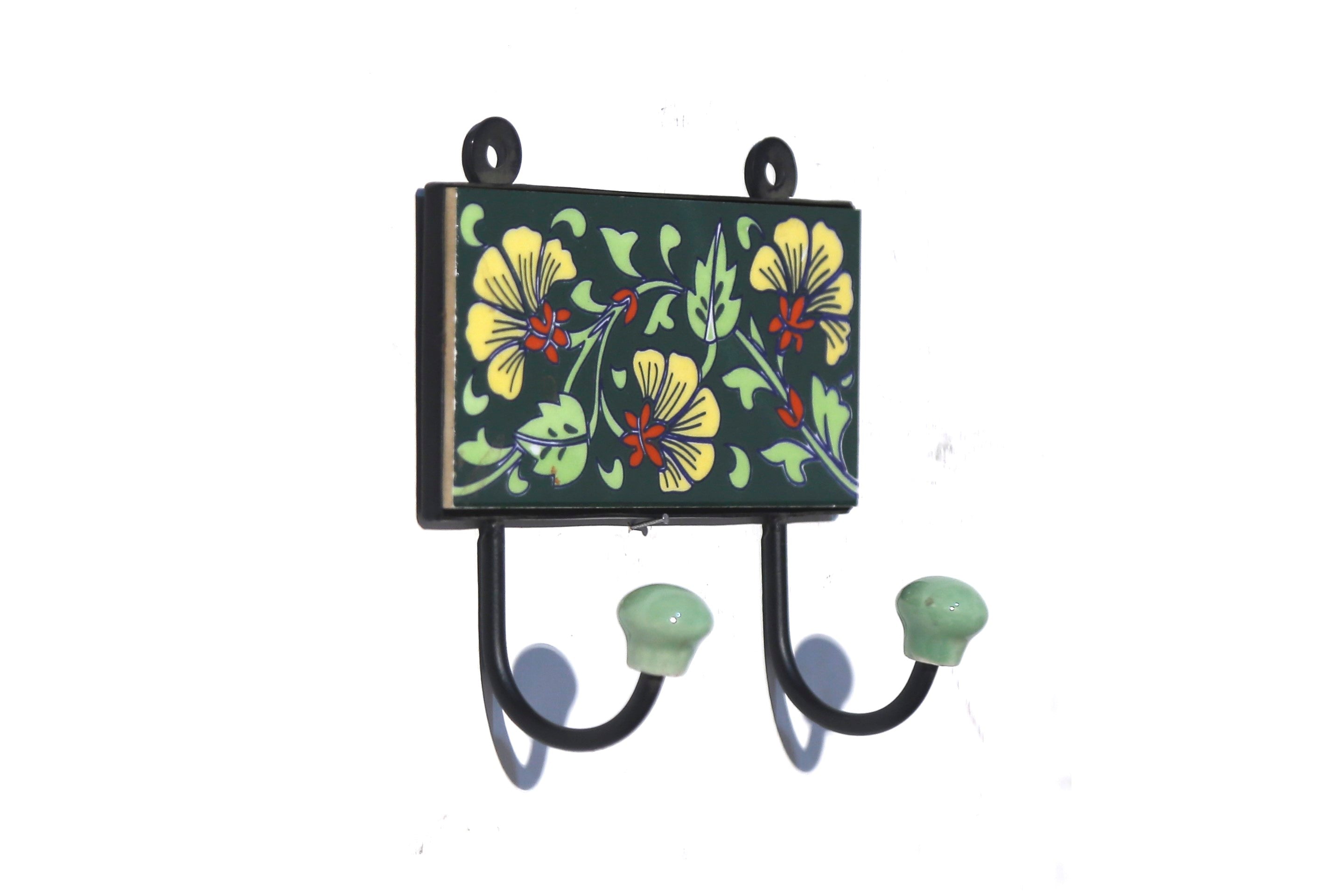 3 by 6 Tile Hook with Metallic Frame Hook