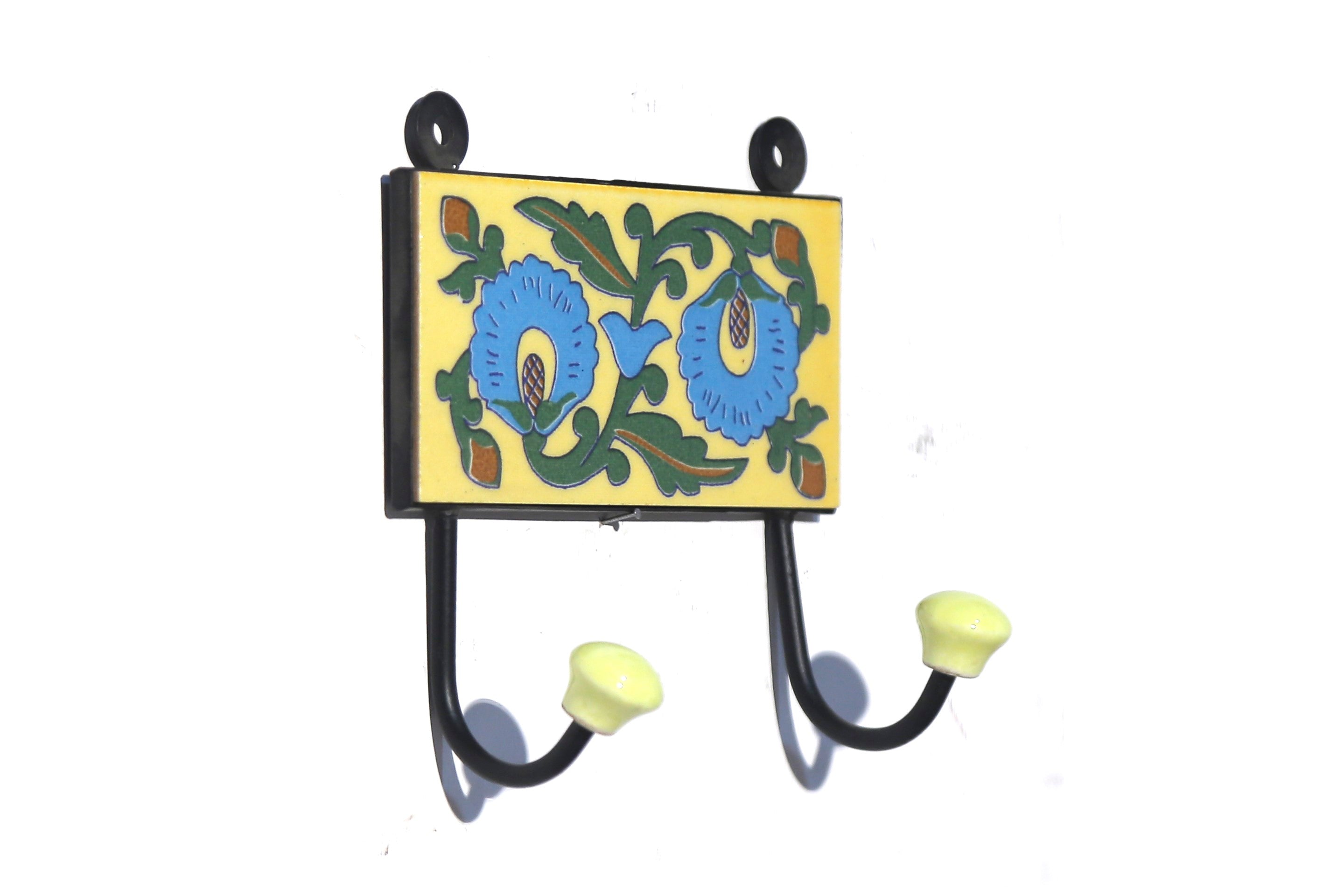 3 by 6 Tile Hook with Metallic Frame Hook