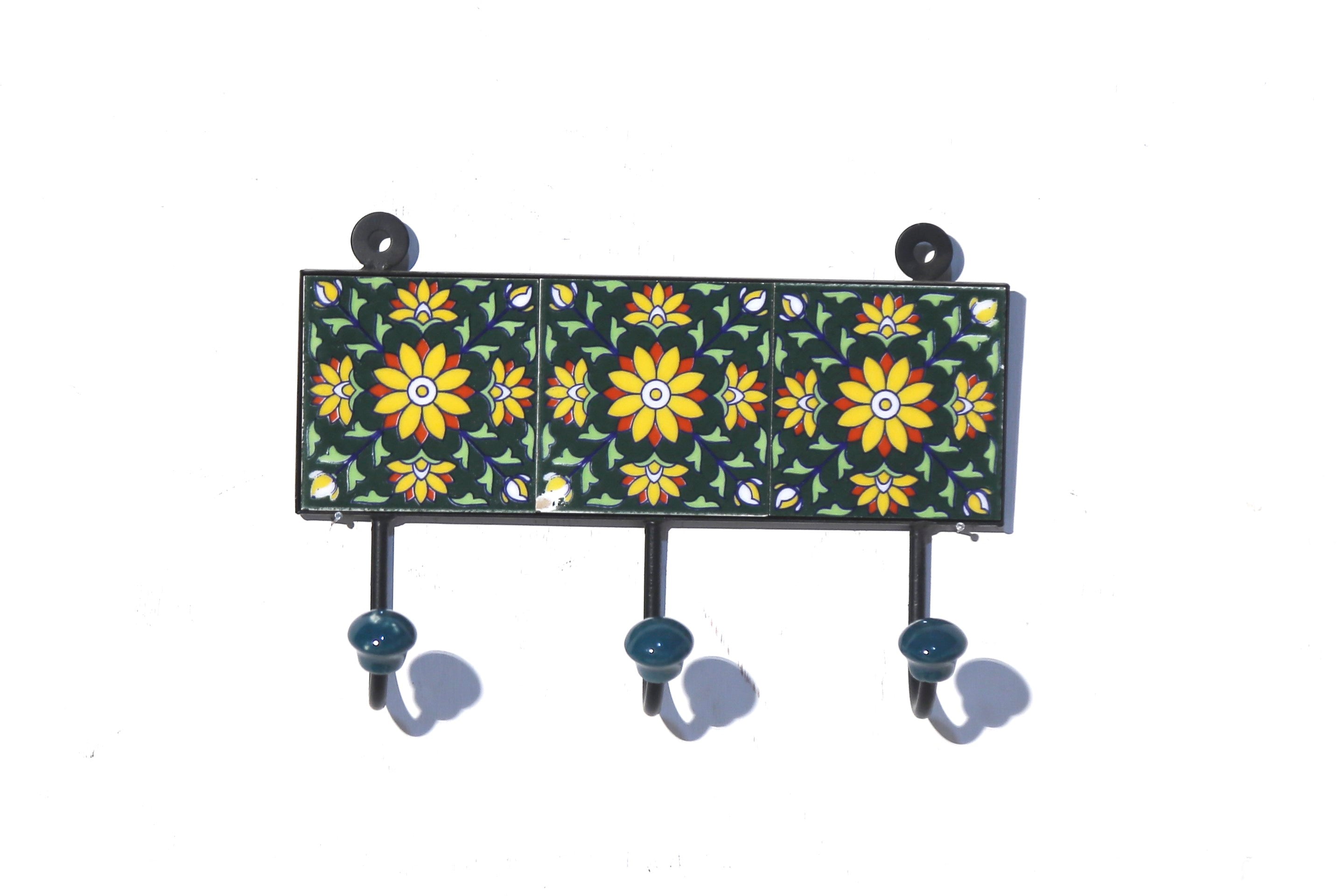 3 by 3, 3 Hook Metallic Frame Hook